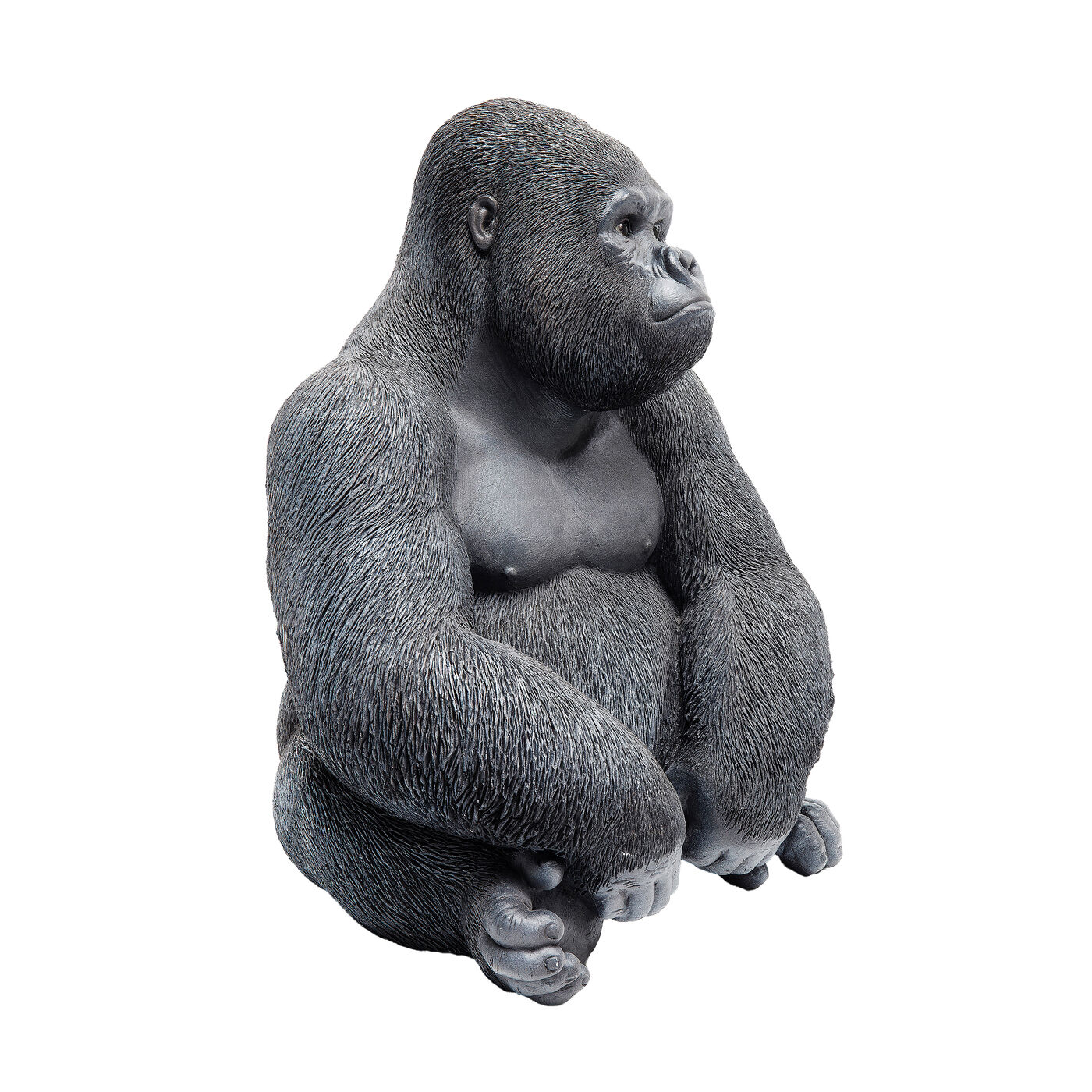 Фигура декоративная Monkey Gorilla Side Medium Black