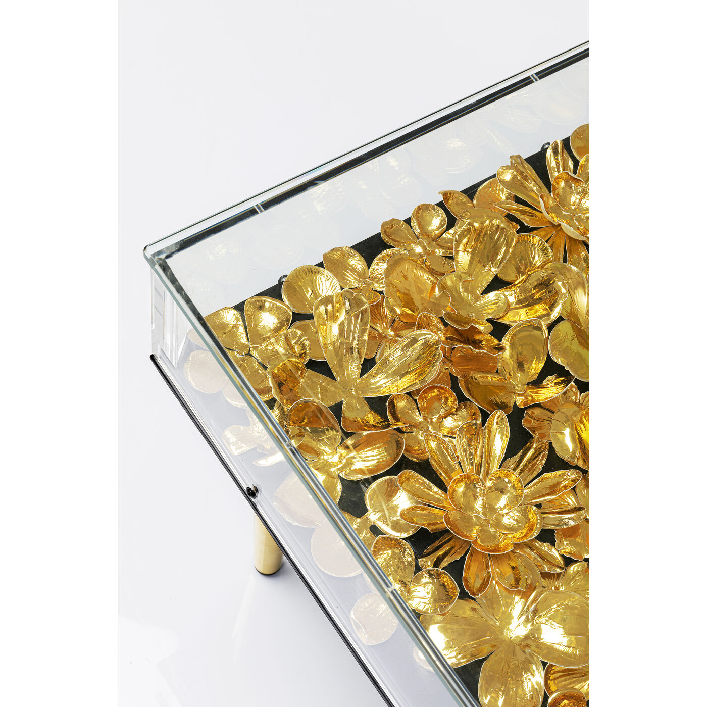 Стол кофейный Gold Flower 120x60 см