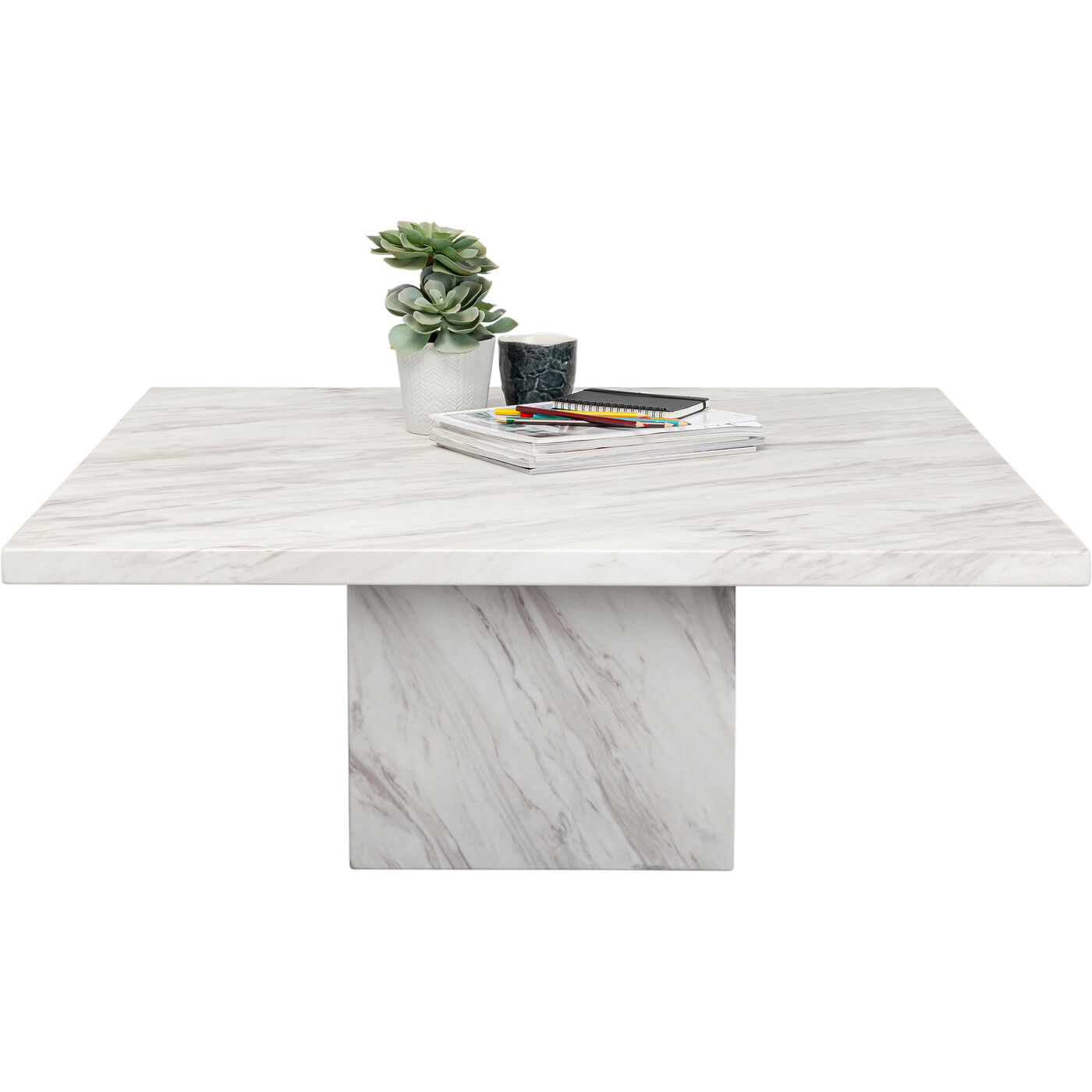 Стол кофейный Artistico Marble 100x100 см