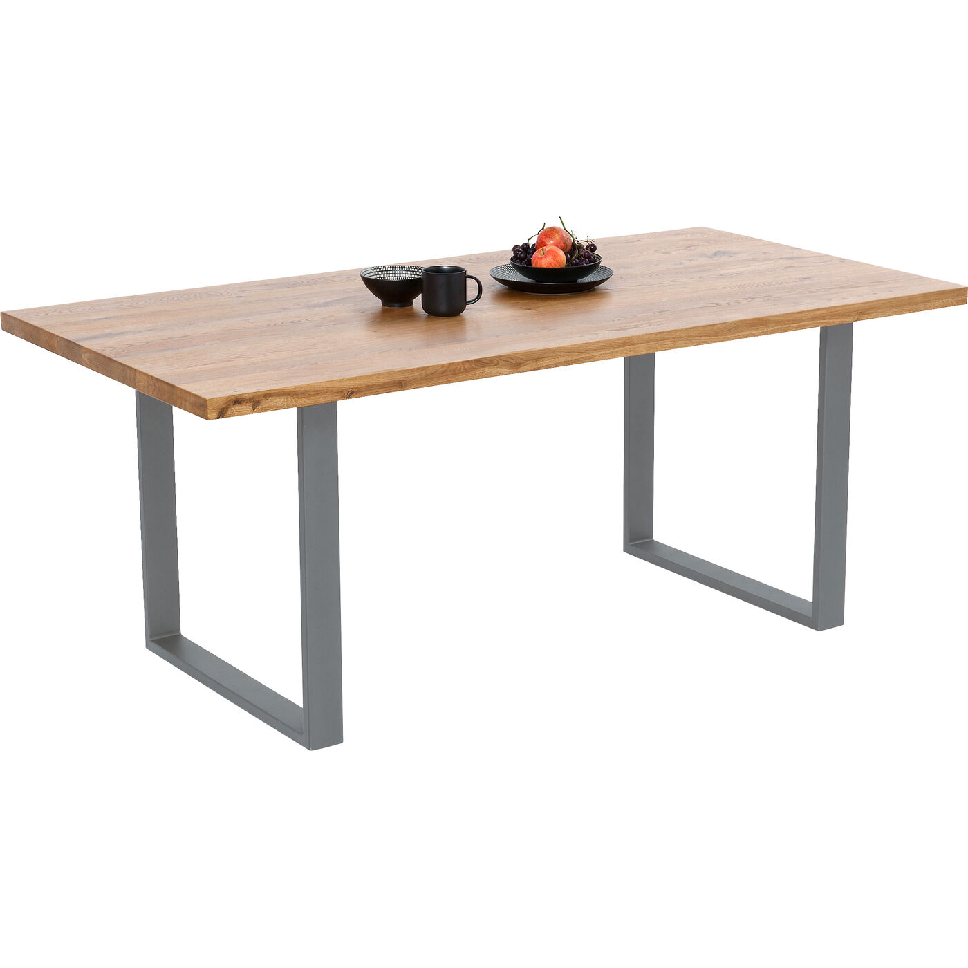 Стол Jackie Oak GK Crude Steel 180x90 см