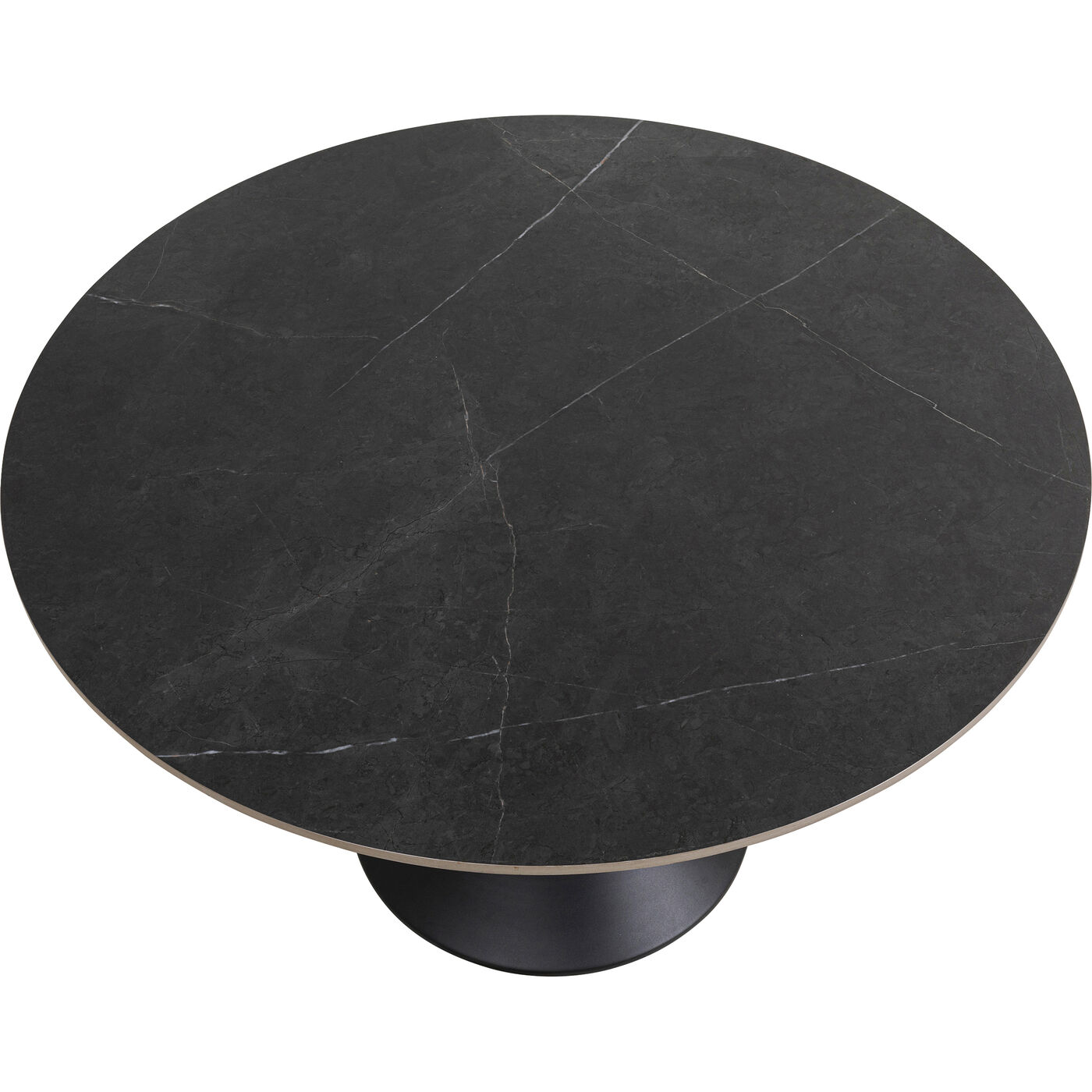 Стол обеденный Grande Possibilita Black Ø120 см