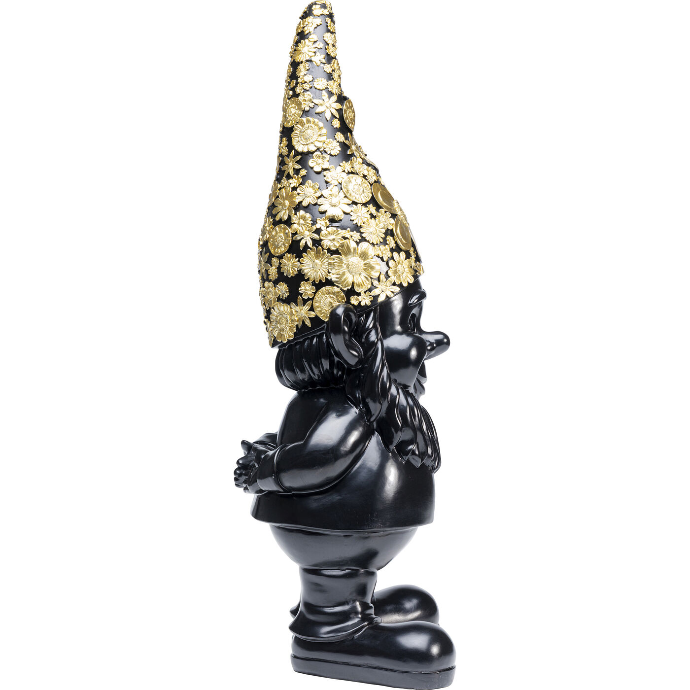 Фигура декоративная Gnome Standing Black Gold 61 см
