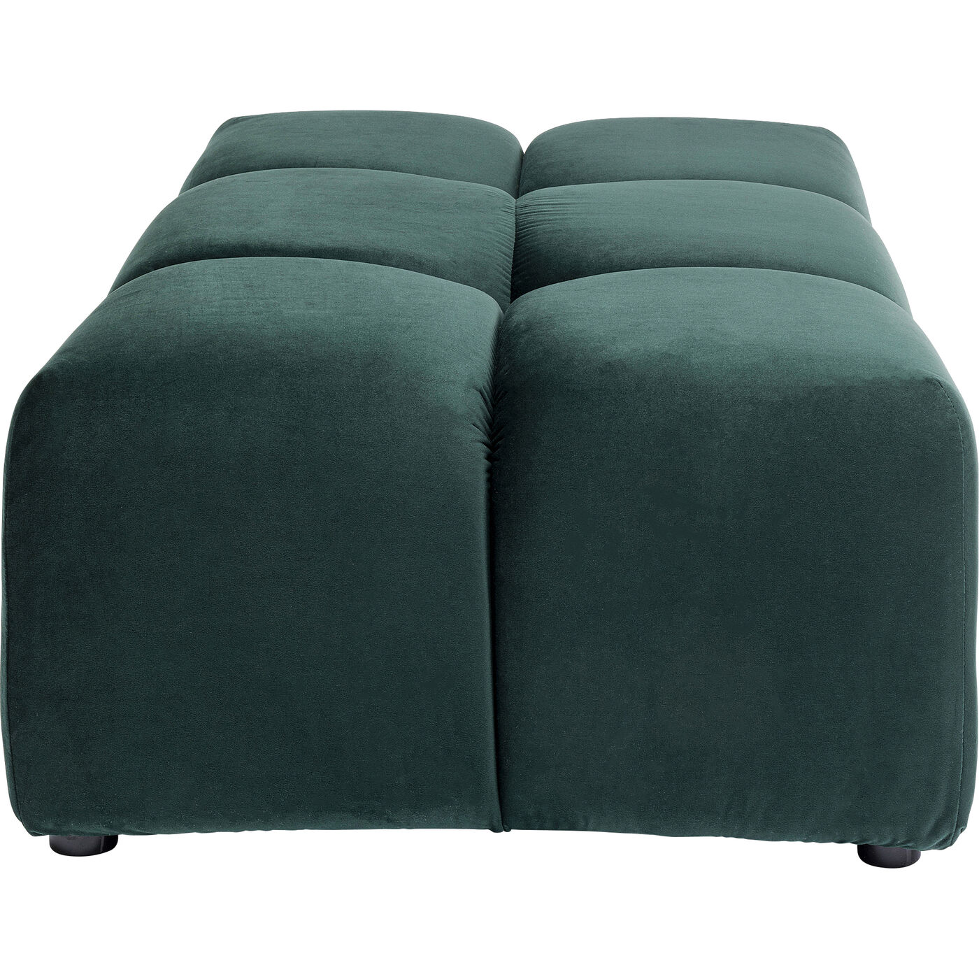 Пуф Belami Velvet Dark Green 105x70 см