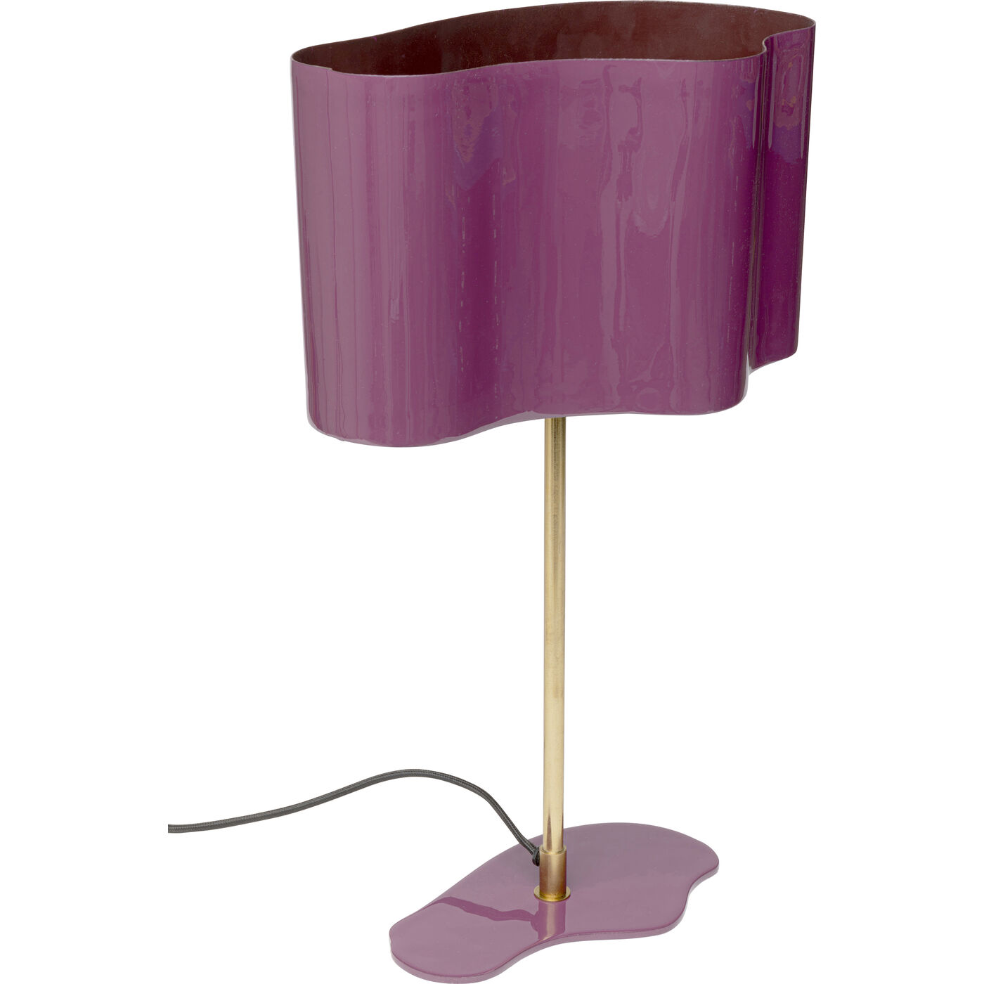 Светильник настольный Cloudy Oval Plum 49cm
