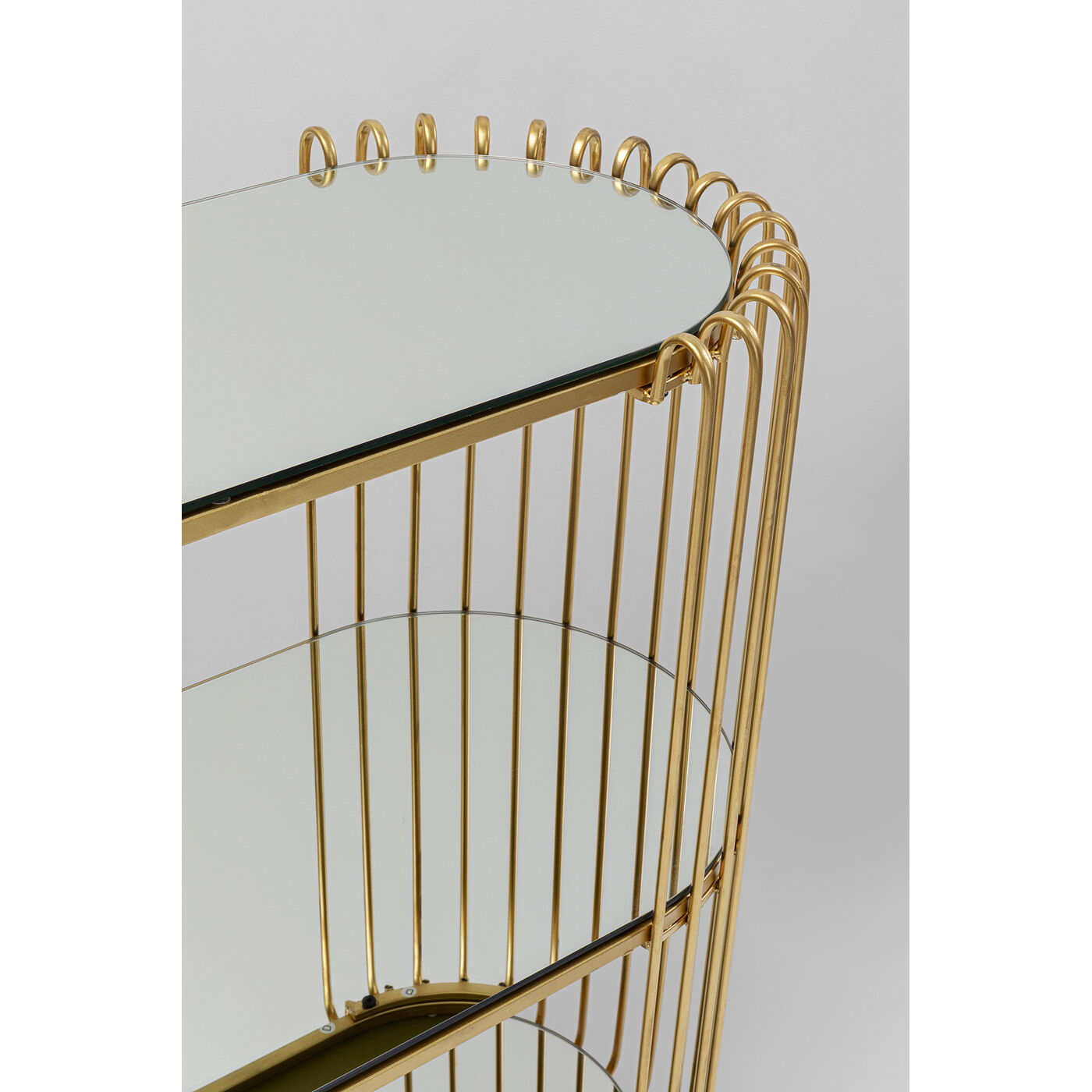 Консоль Wire Brass 81x78 см