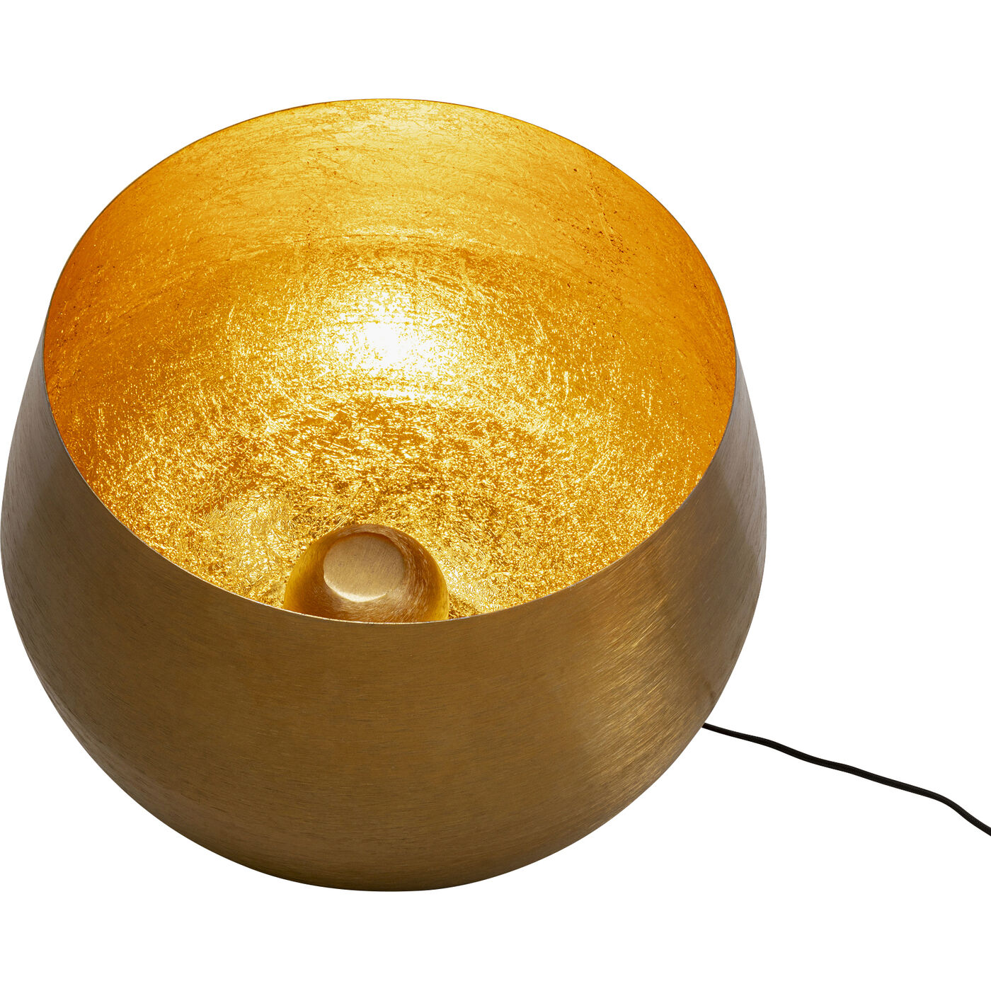 Светильник напольный Apollon Smooth Gold Ø50 см