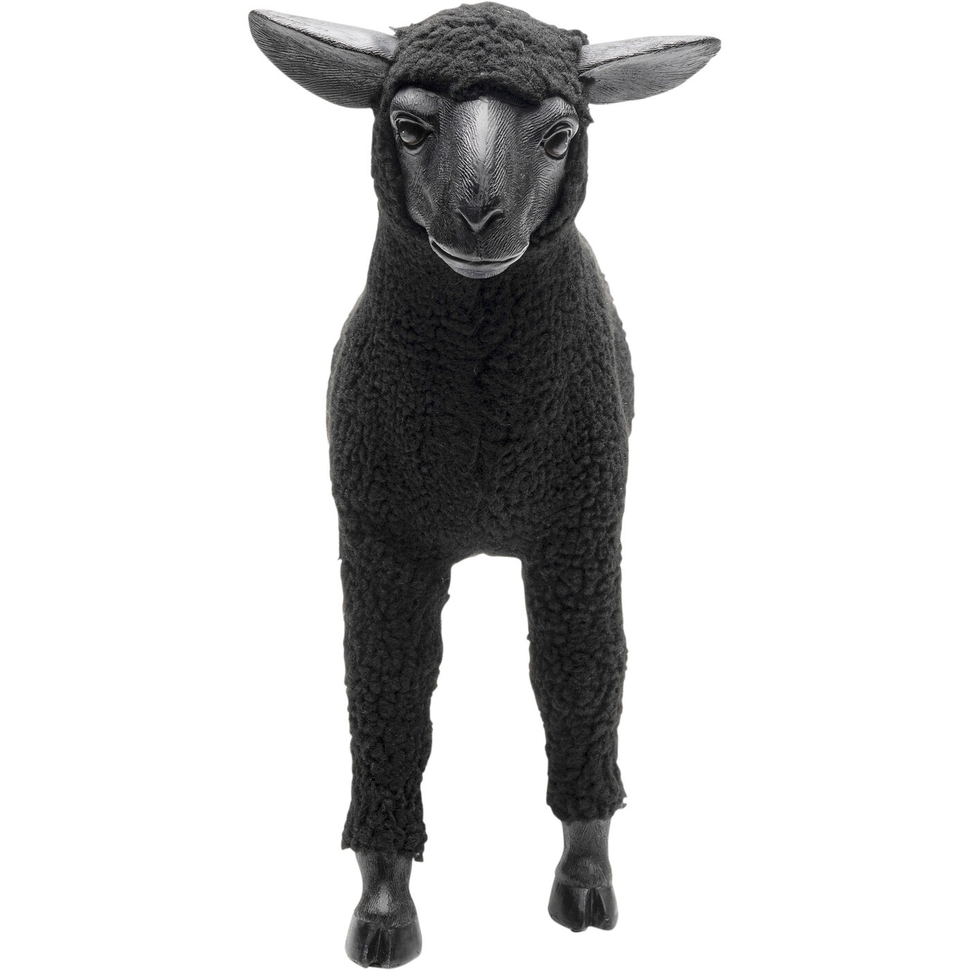 Фигура декоративная Happy Sheep Wool Black 37 см