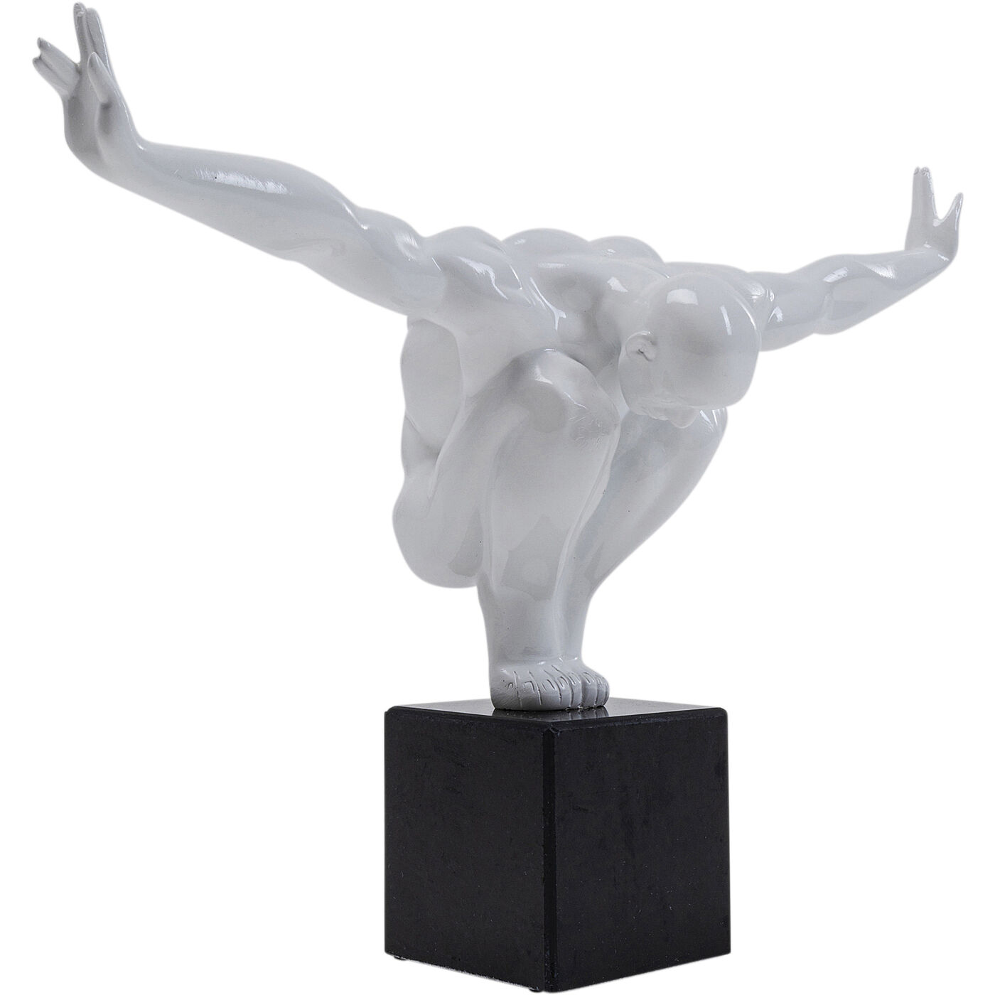 Фигура декоративная Athlet White Small