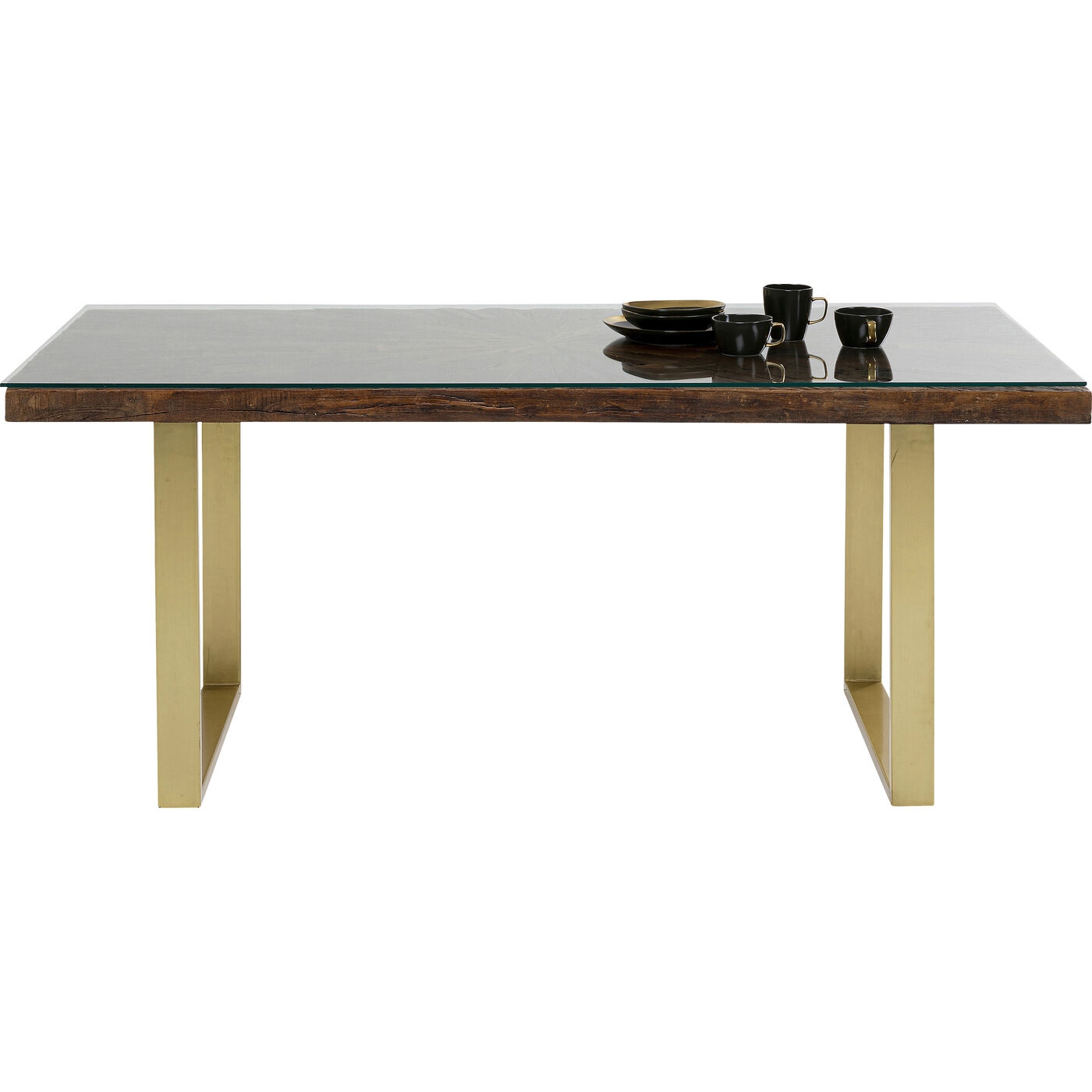 Стол Conley Brass 160x80 см