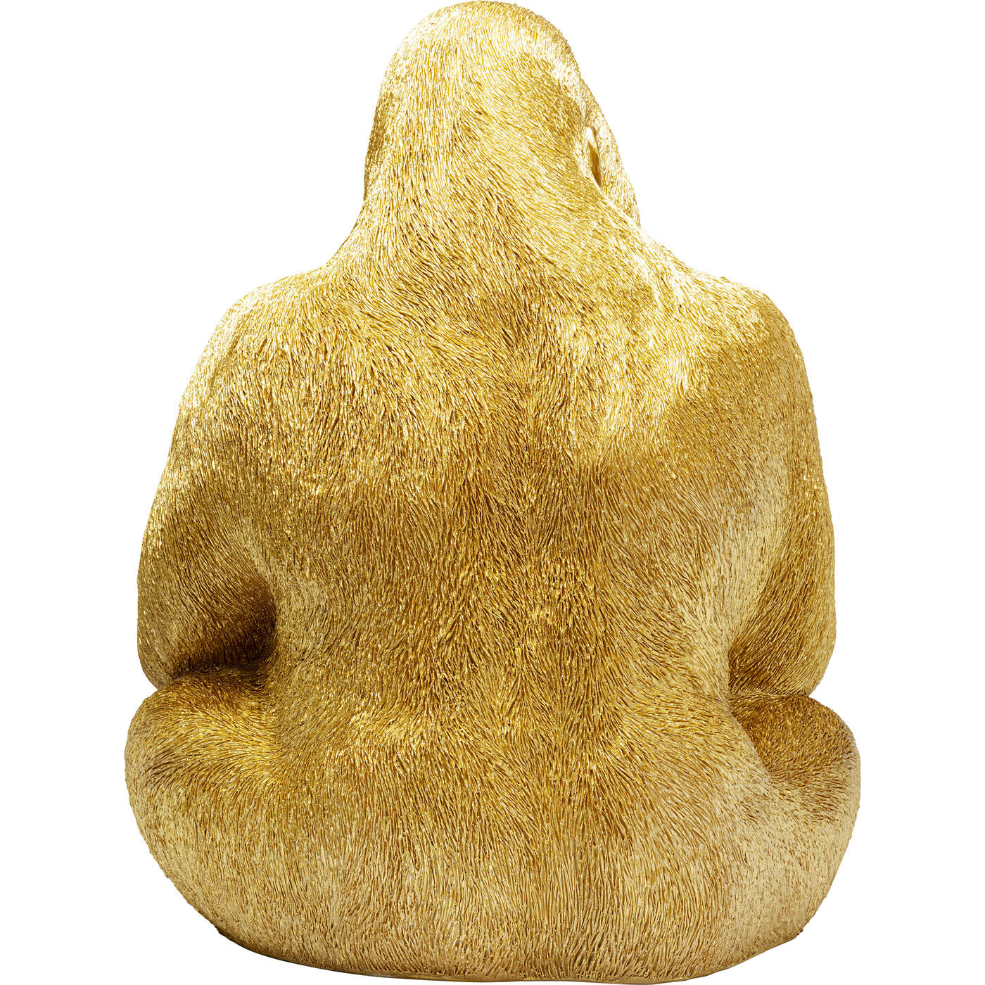 Фигура декоративная Monkey Gorilla Side XL Gold 76 см