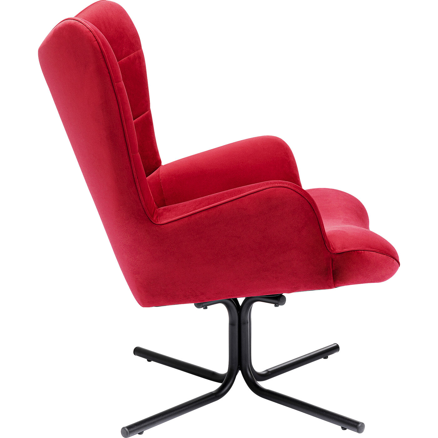 Кресло вращающееся Oscar Velvet Red