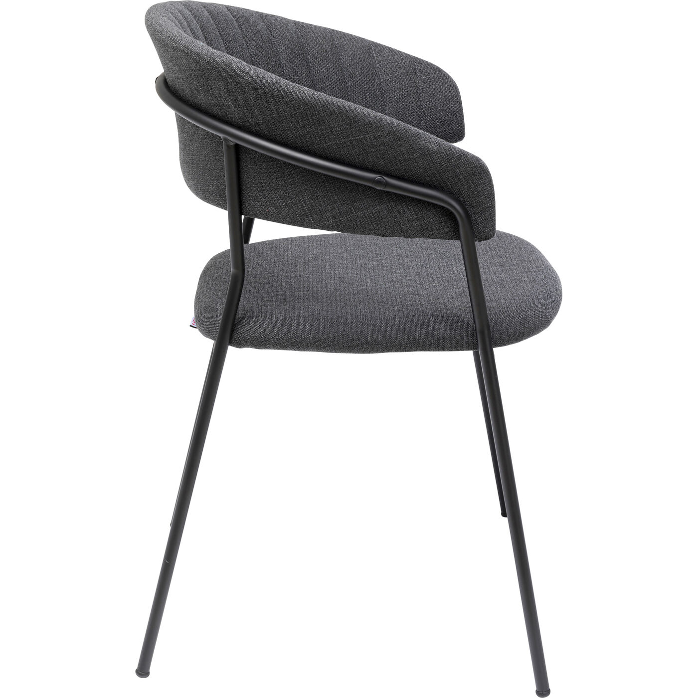 Стул с подлокотниками Belle Anthracite (2 шт)
