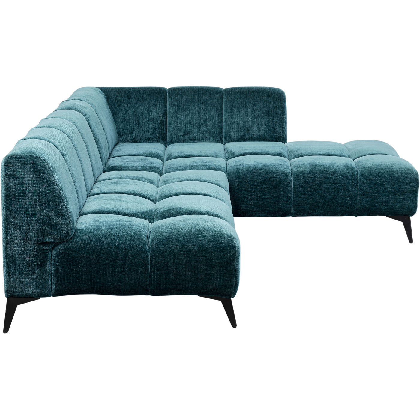 Диван правосторонний угловой Nia Glam Dark Green Right 250см