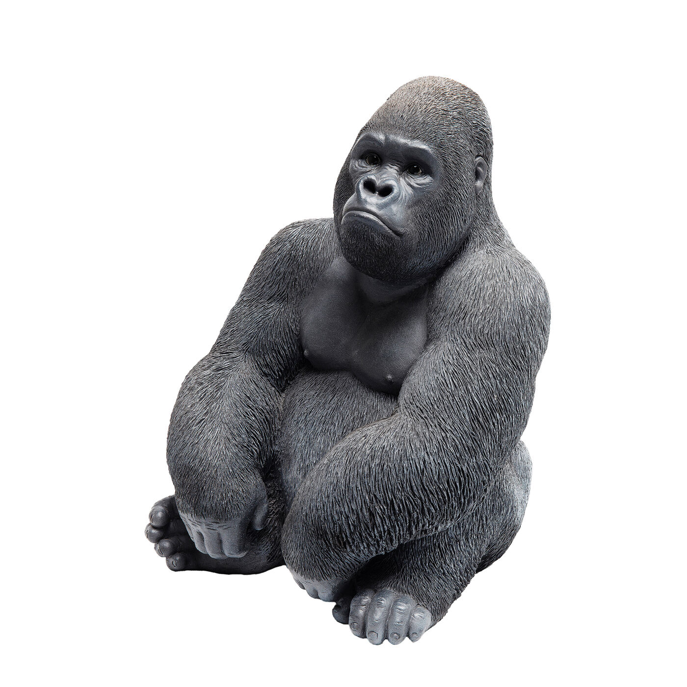 Фигура декоративная Monkey Gorilla Side Medium Black