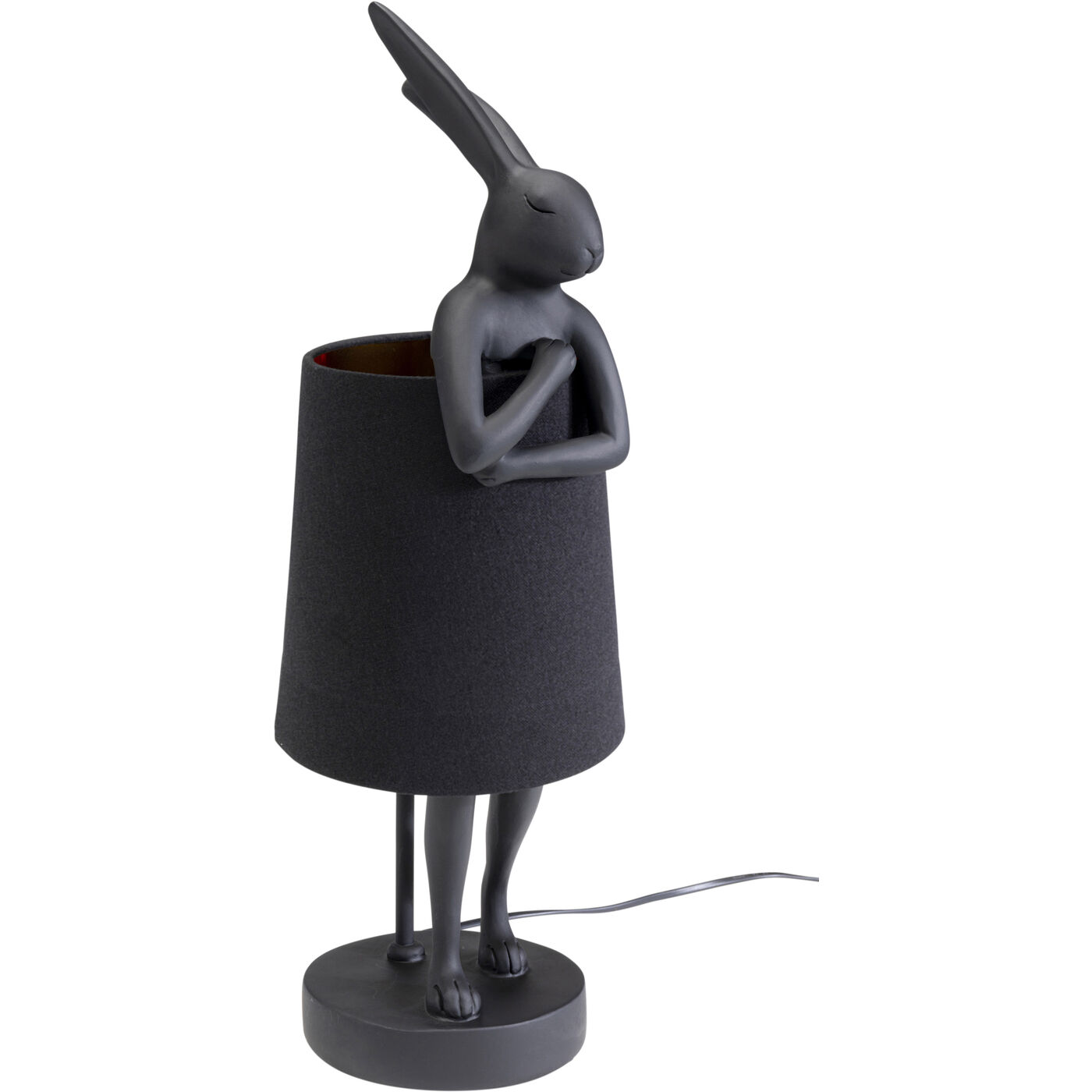 Светильник настольный Animal Rabbit Matt Black 50 см