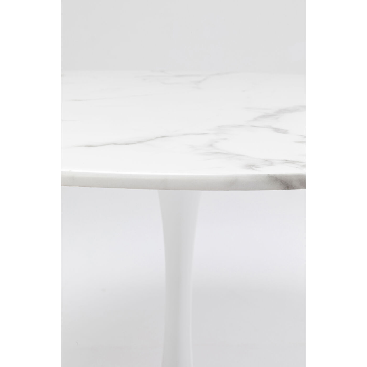 Стол Veneto Marble White Ø110 см
