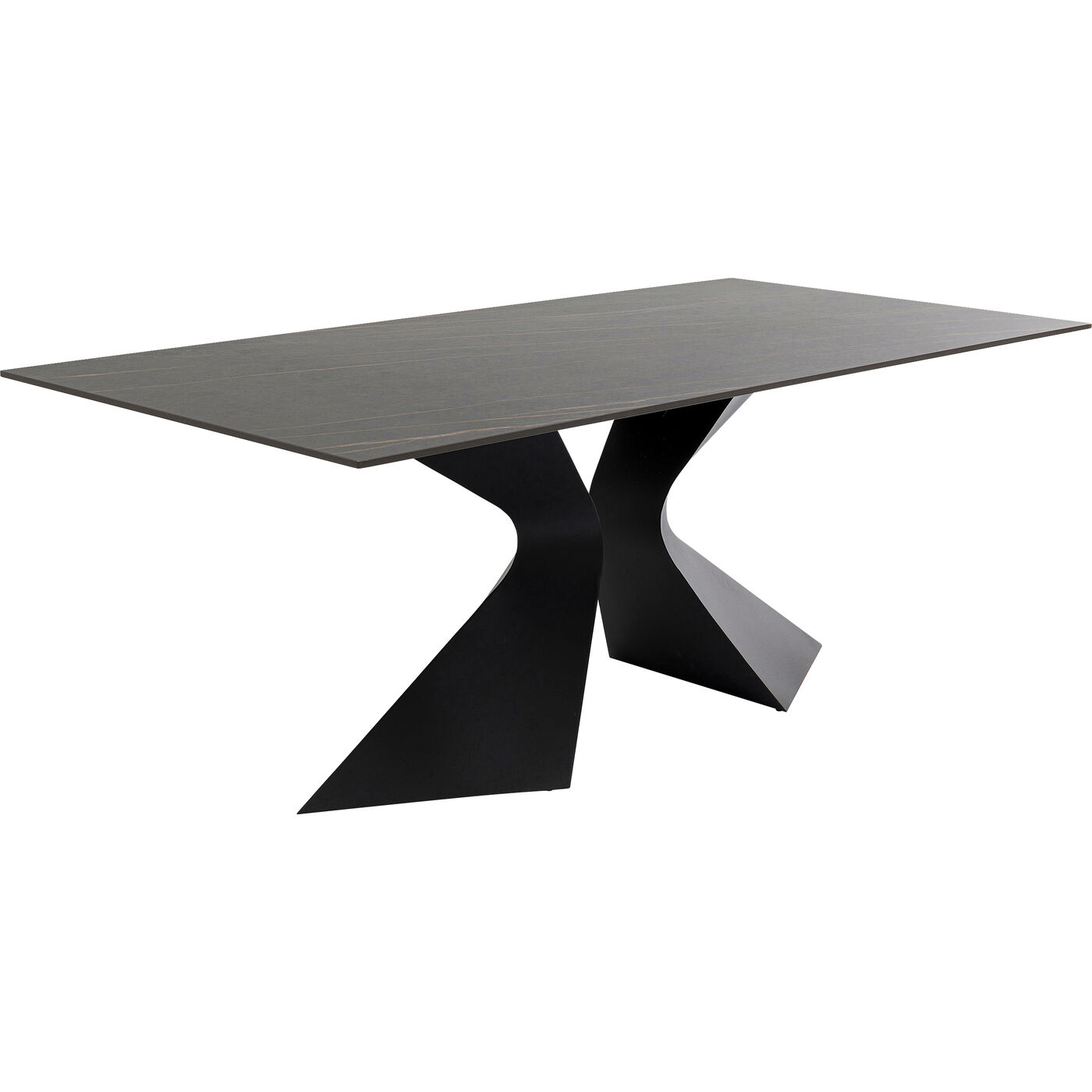 Стол Gloria Black Ceramic 200x100 см