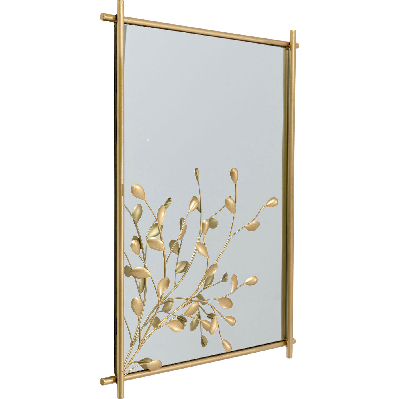 Зеркало настенное Leafline Gold 66x85 см