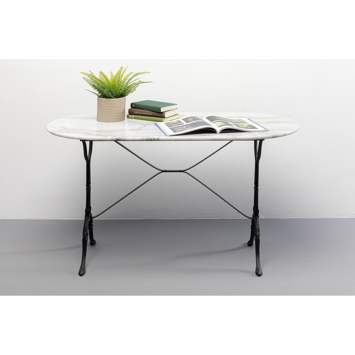 Стол для бистро Kaffeehaus Oval White 120x60 см