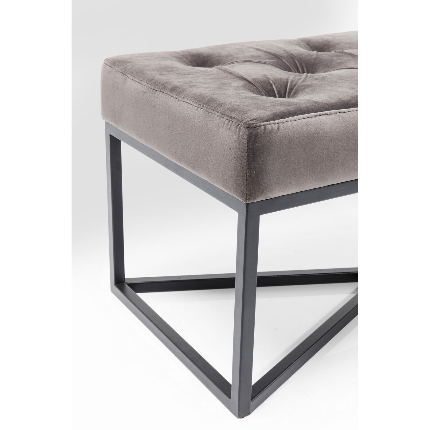 Скамья Crossover Grey Black 150x40 см