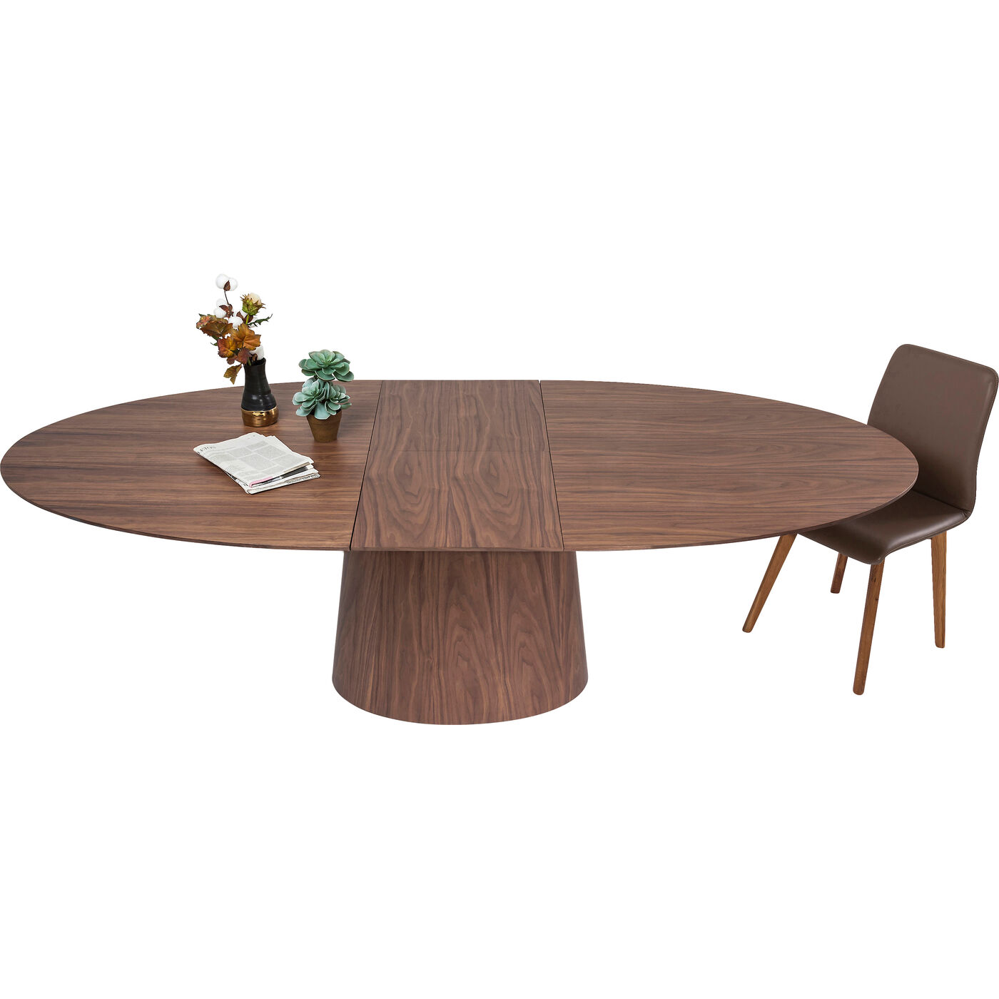 Стол раздвижной Benvenuto Walnut 200(50)x110 см