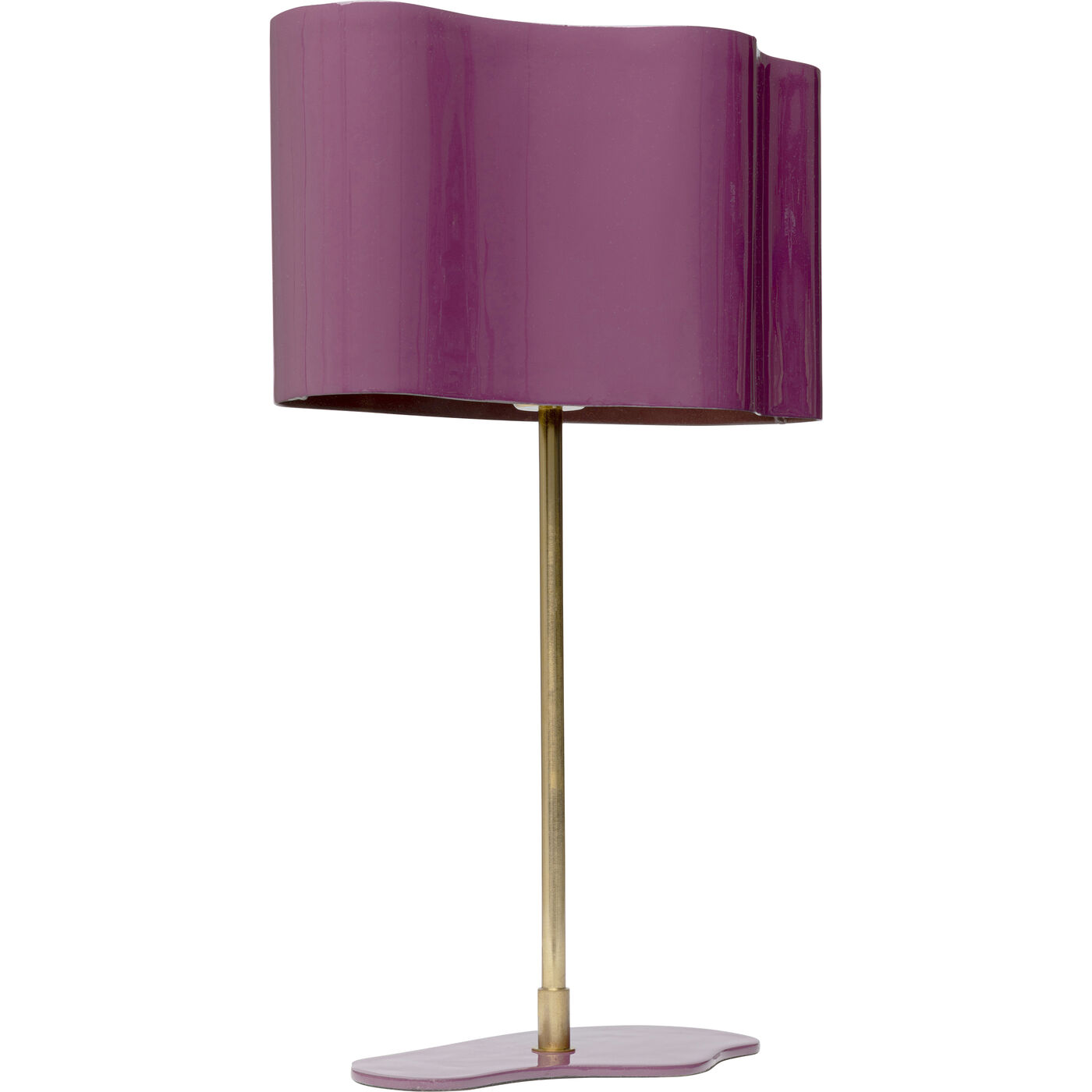 Светильник настольный Cloudy Oval Plum 49cm