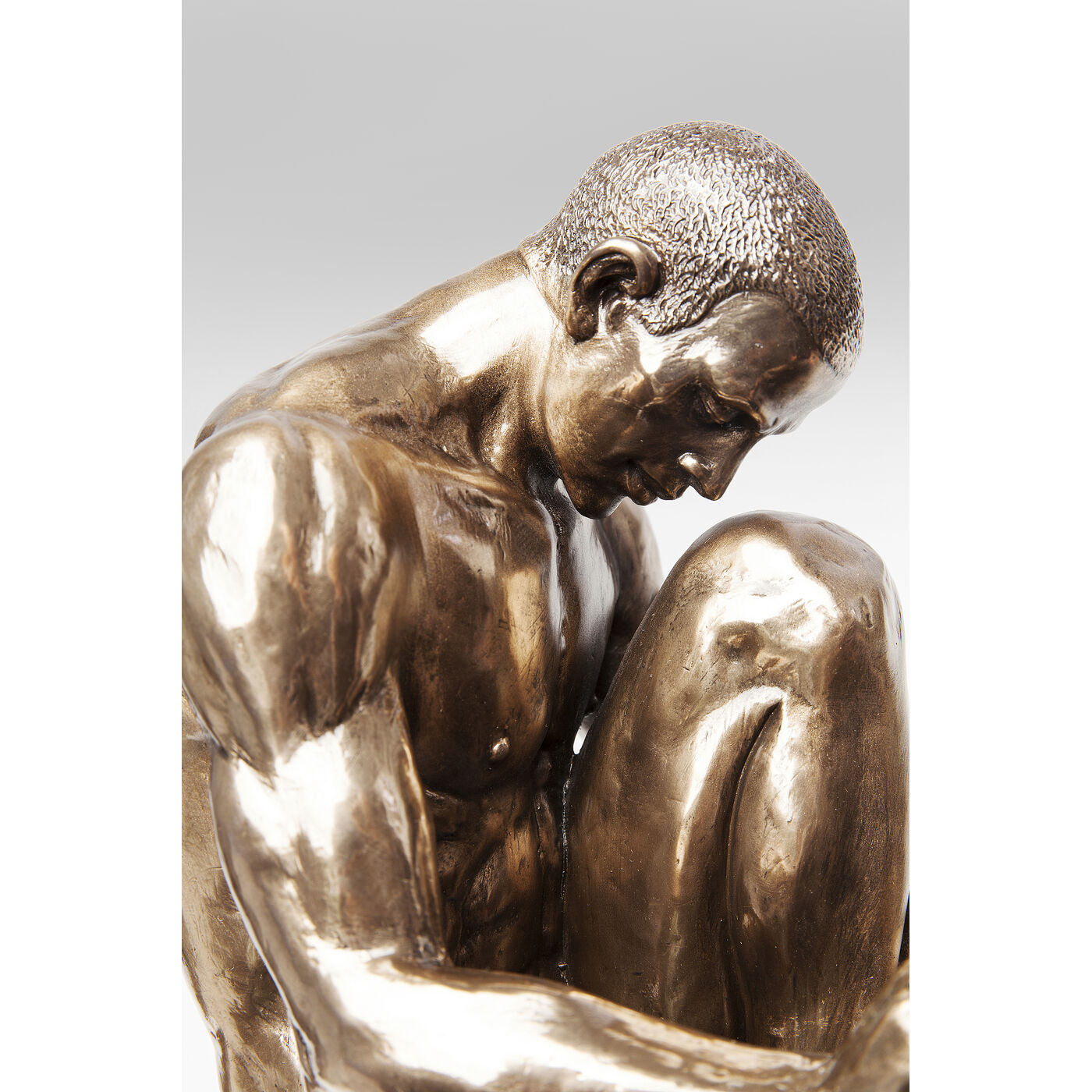 Фигура декоративная Nude Man Stand Bronze 35 см