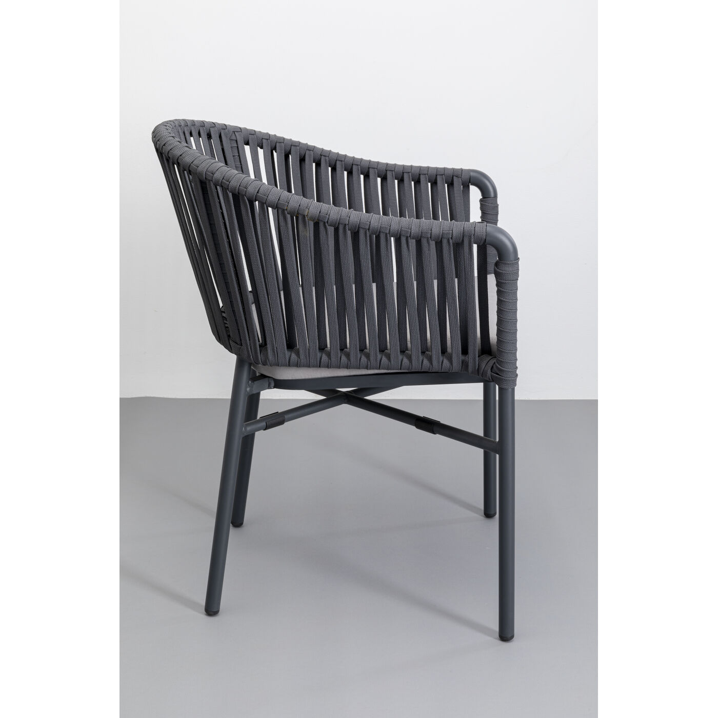 Стул с подлокотниками Santanyi Dark Grey