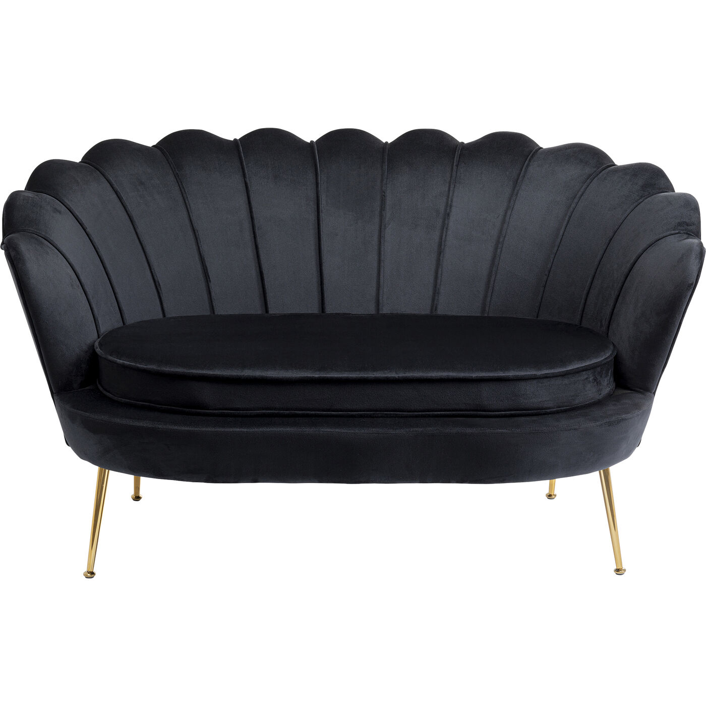 Диван двухместный Water Lily 2-Seater Black 132 см