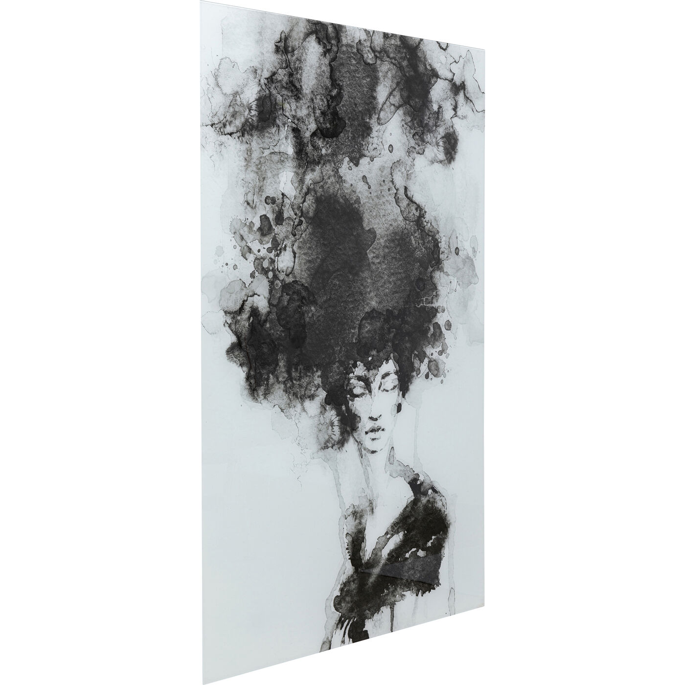 Картина стеклянная Smokey Hair 100x150 см
