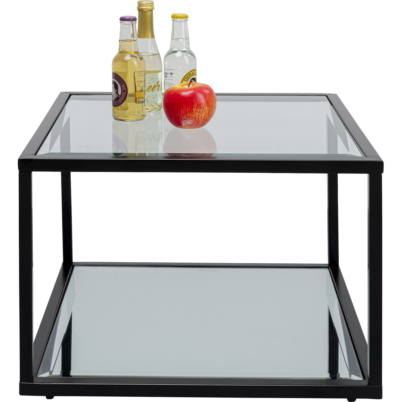 Стол приставной Quadro Black 50x50 см