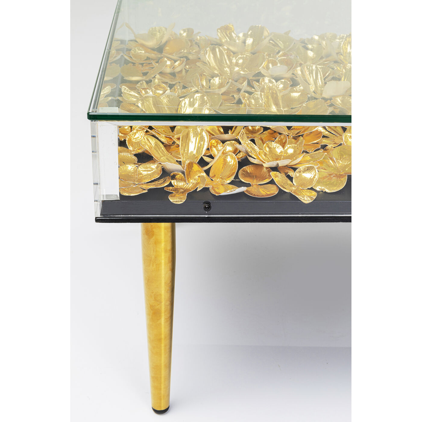 Стол кофейный Gold Flower 120x60 см