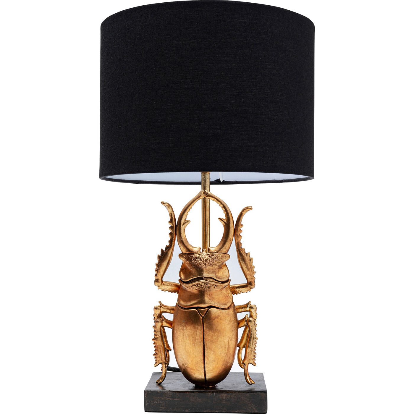Светильник настольный Animal Beetle Gold 42 см