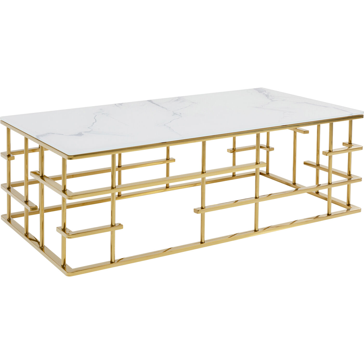 Стол кофейный Rome Gold 130x70 см