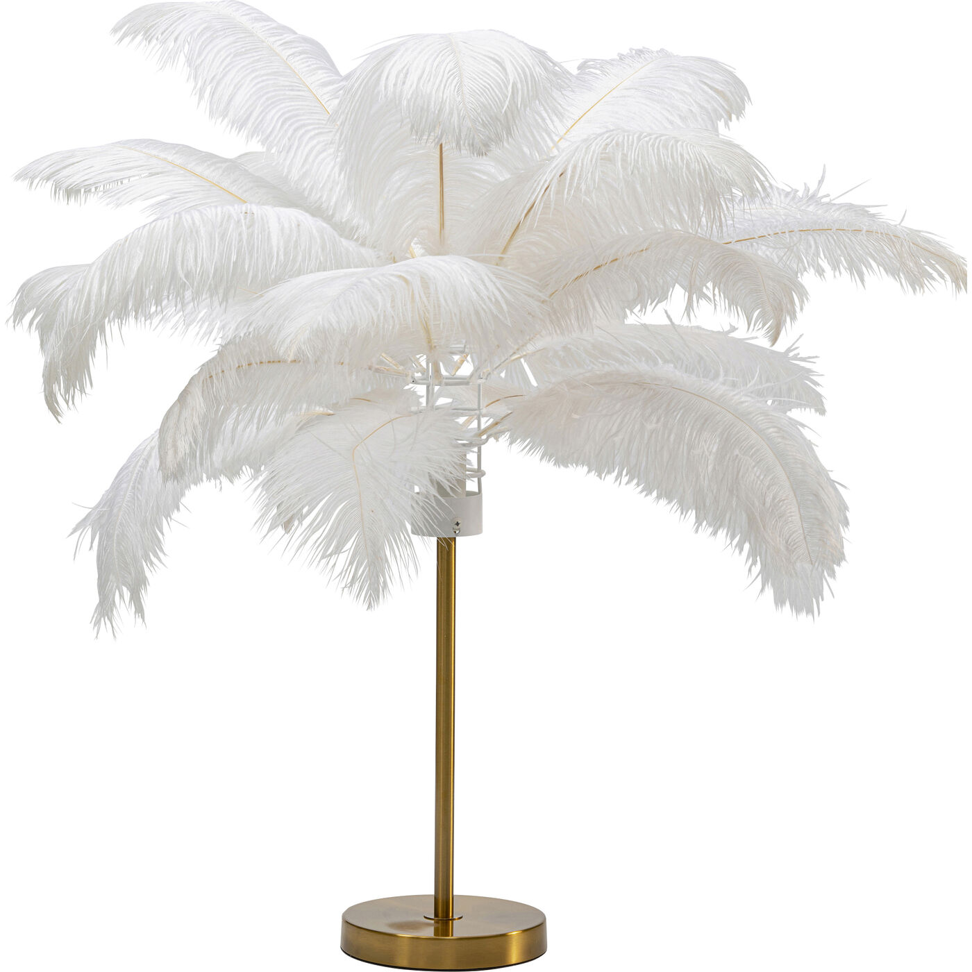Светильник настольный Feather Palm White 60 см