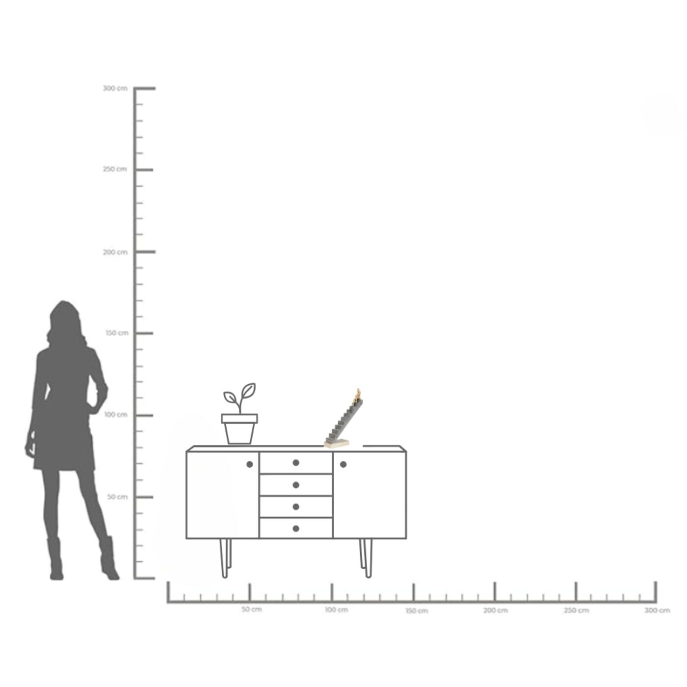 Объект декоративный Stairway