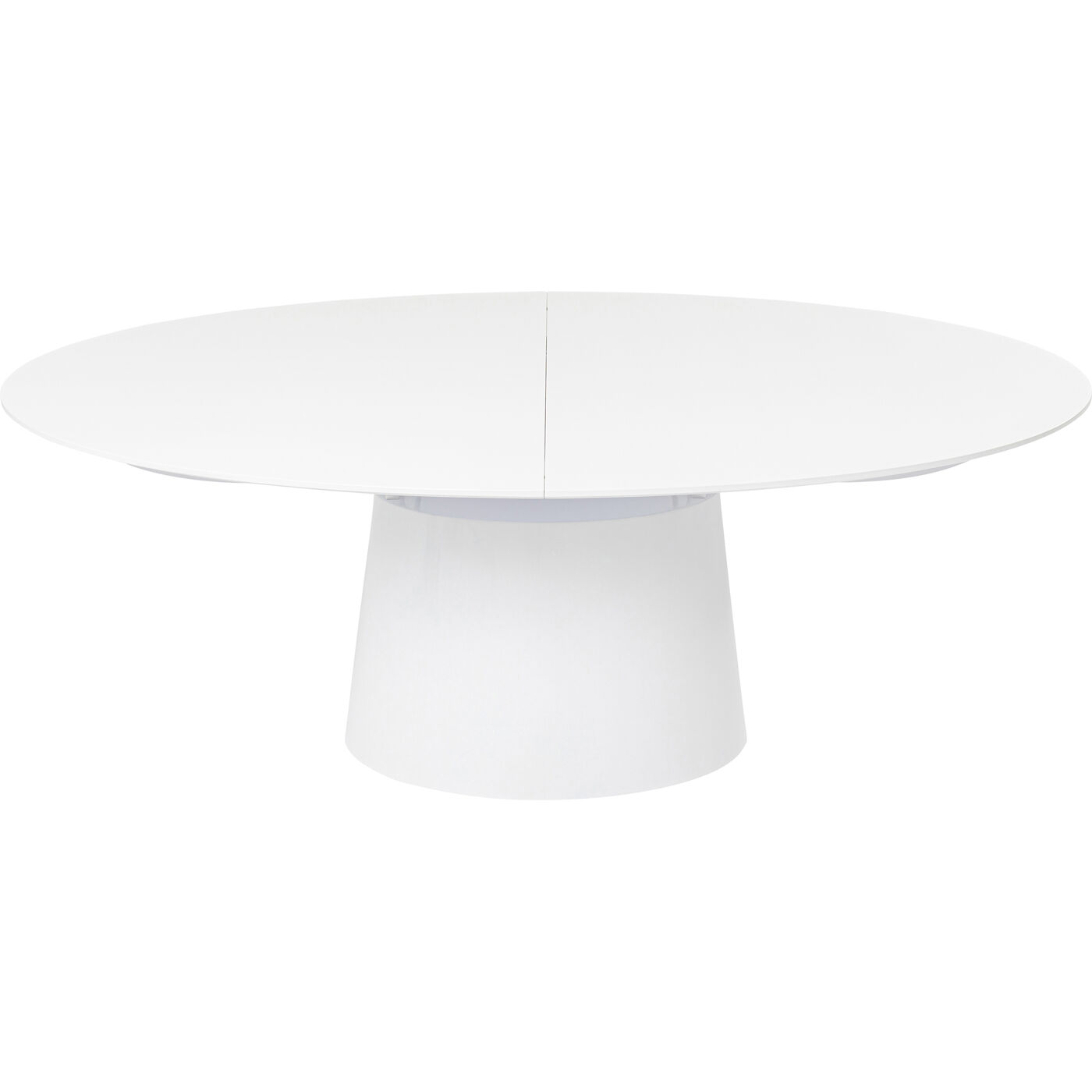 Стол раздвижной Benvenuto White Gloss200(50)x110cm