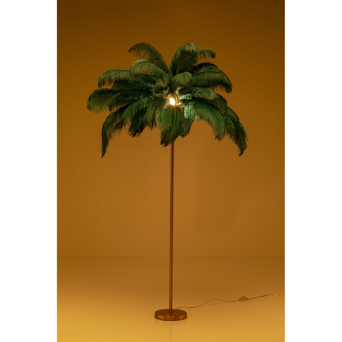 Светильник напольный Feather Palm Green 165 см