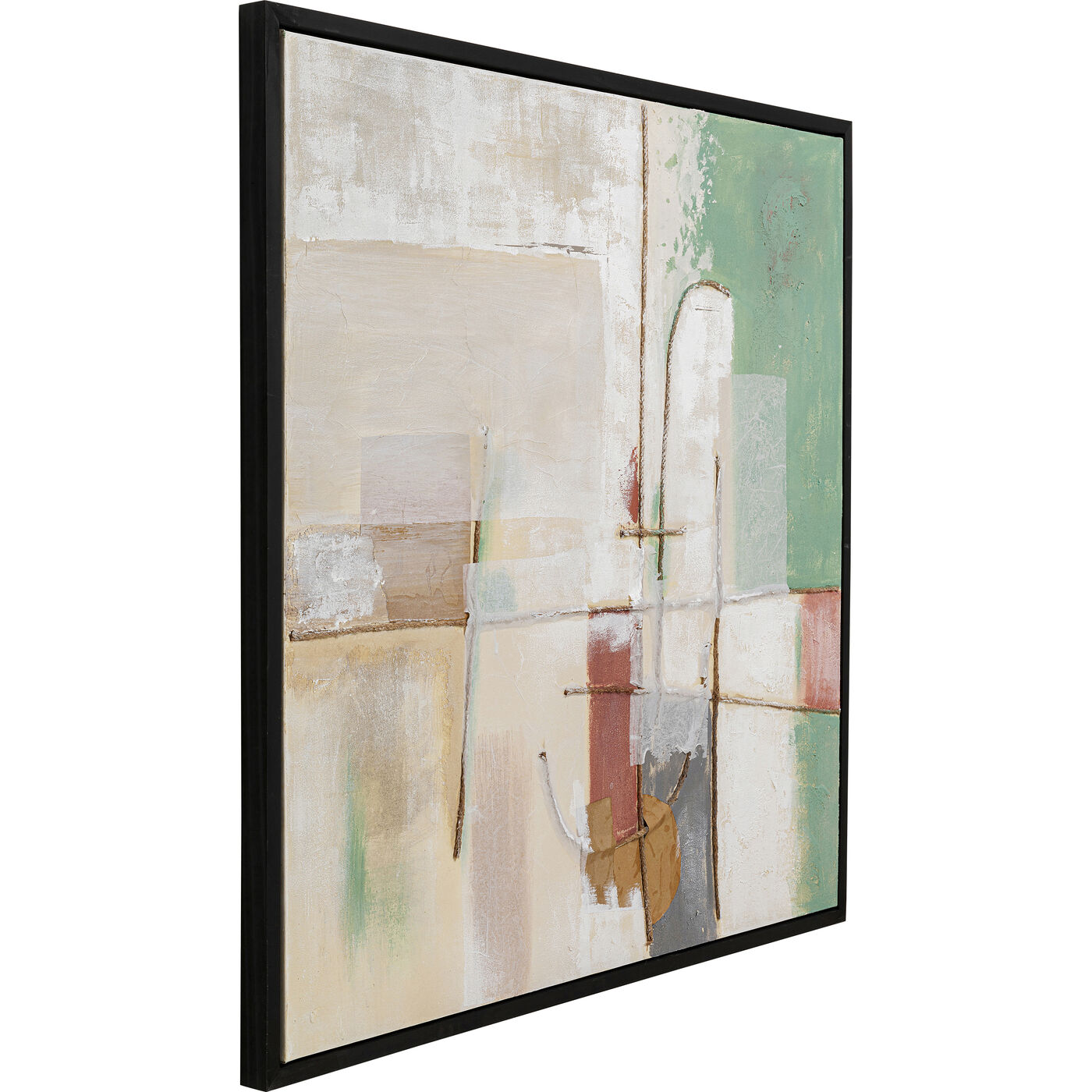 Картина в раме Dust Green 120x120 см