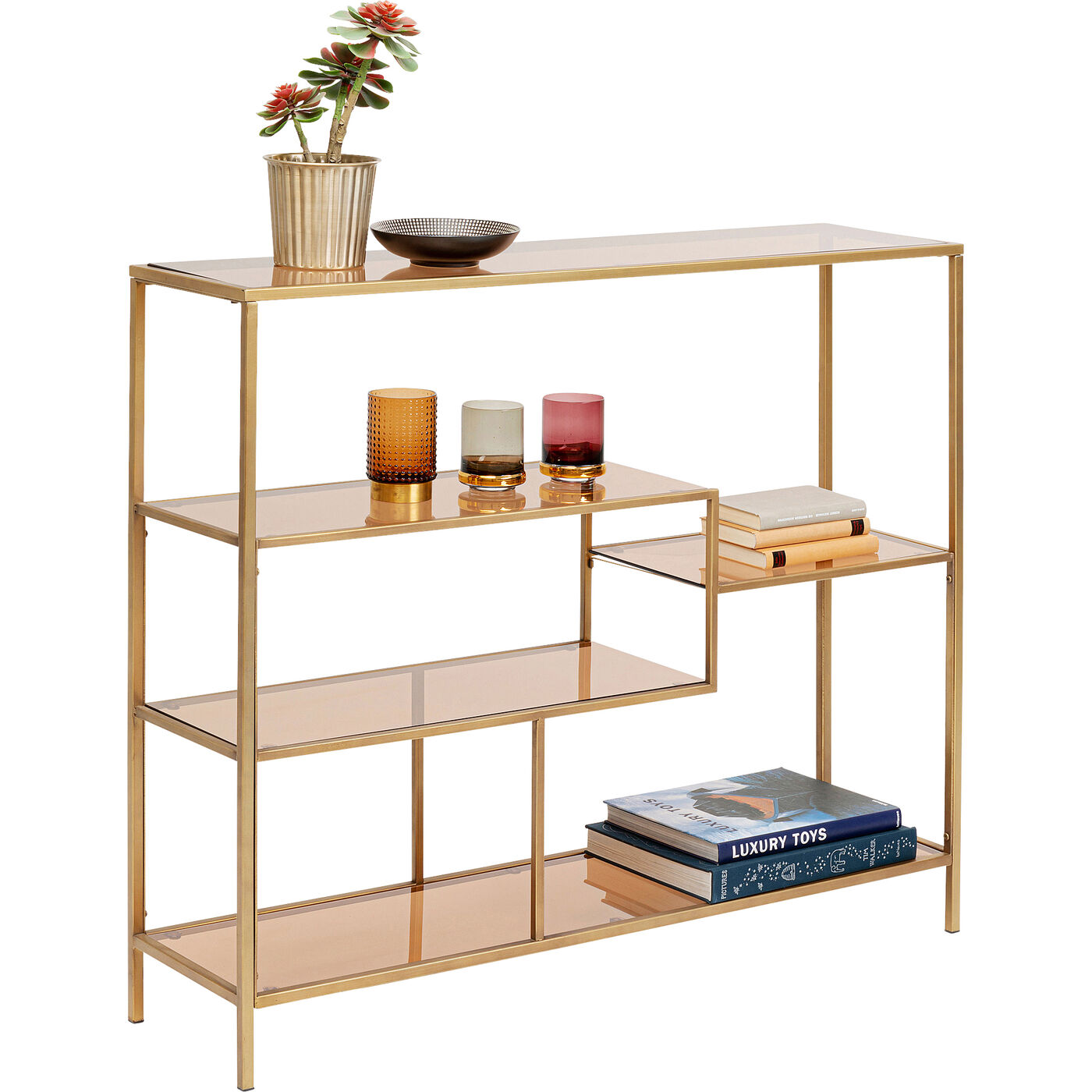 Стеллаж Loft Gold 100x115 см