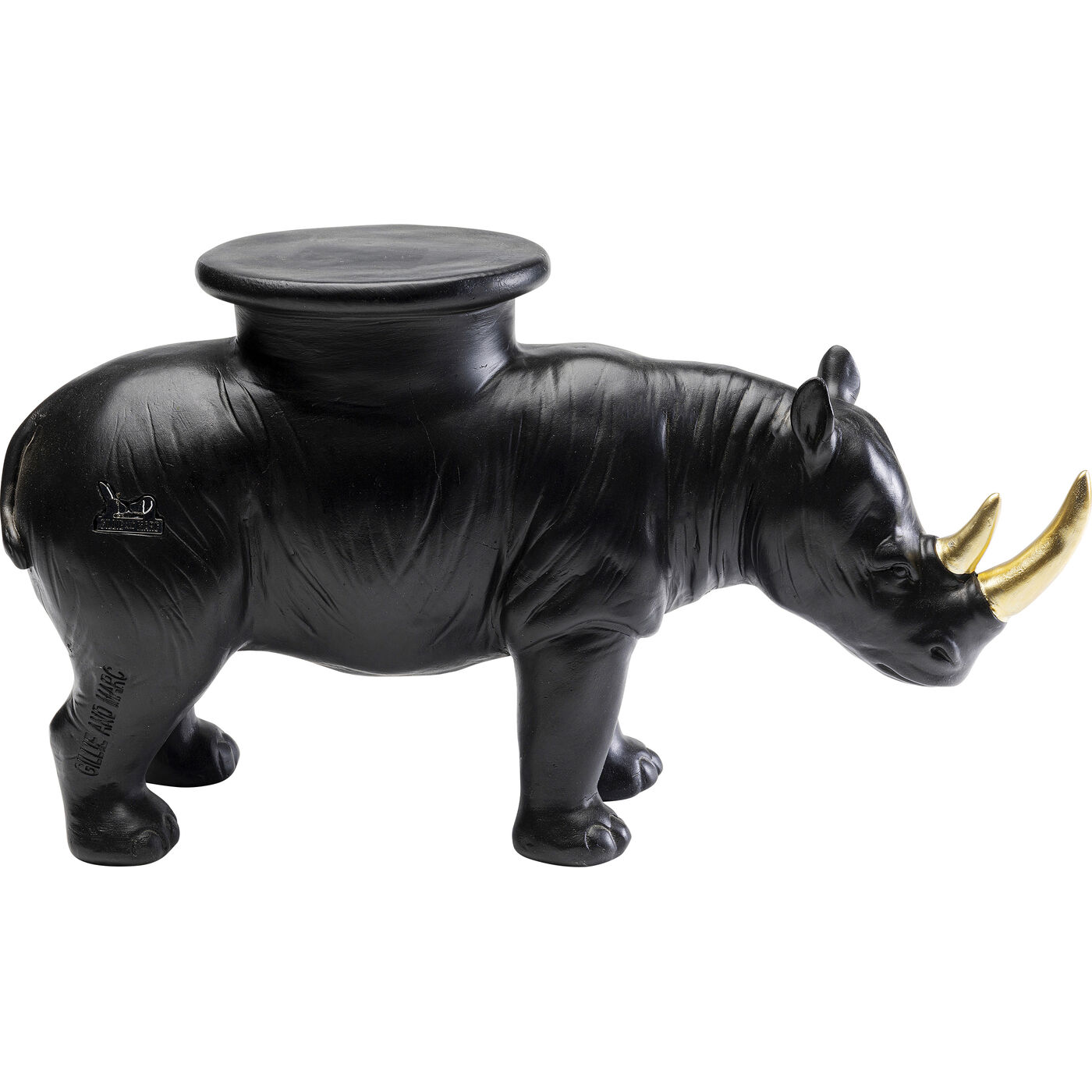 Фигура декоративная Rhino Black 41 см