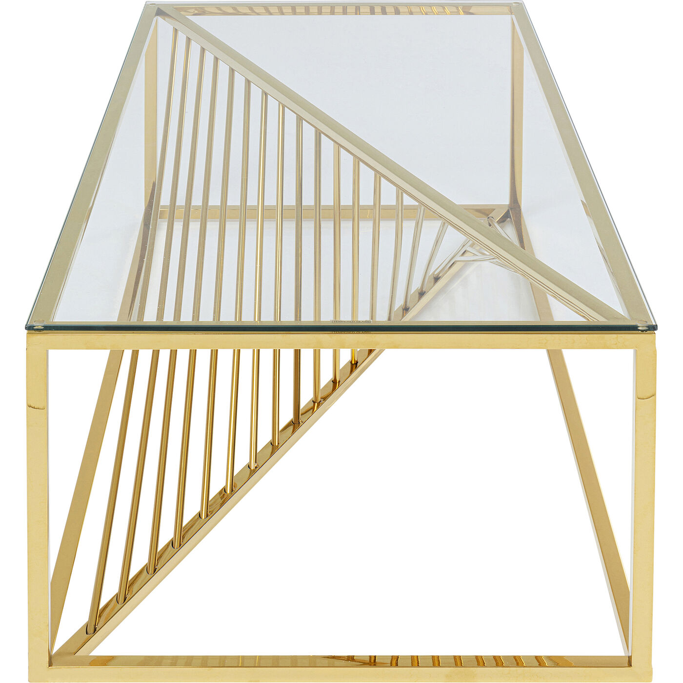 Стол кофейный Laser Gold 120x60 см