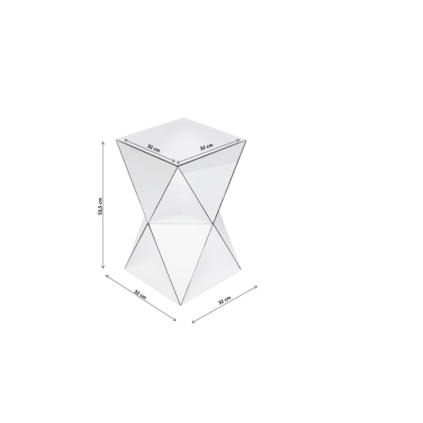 Стол приставной Luxury Triangle