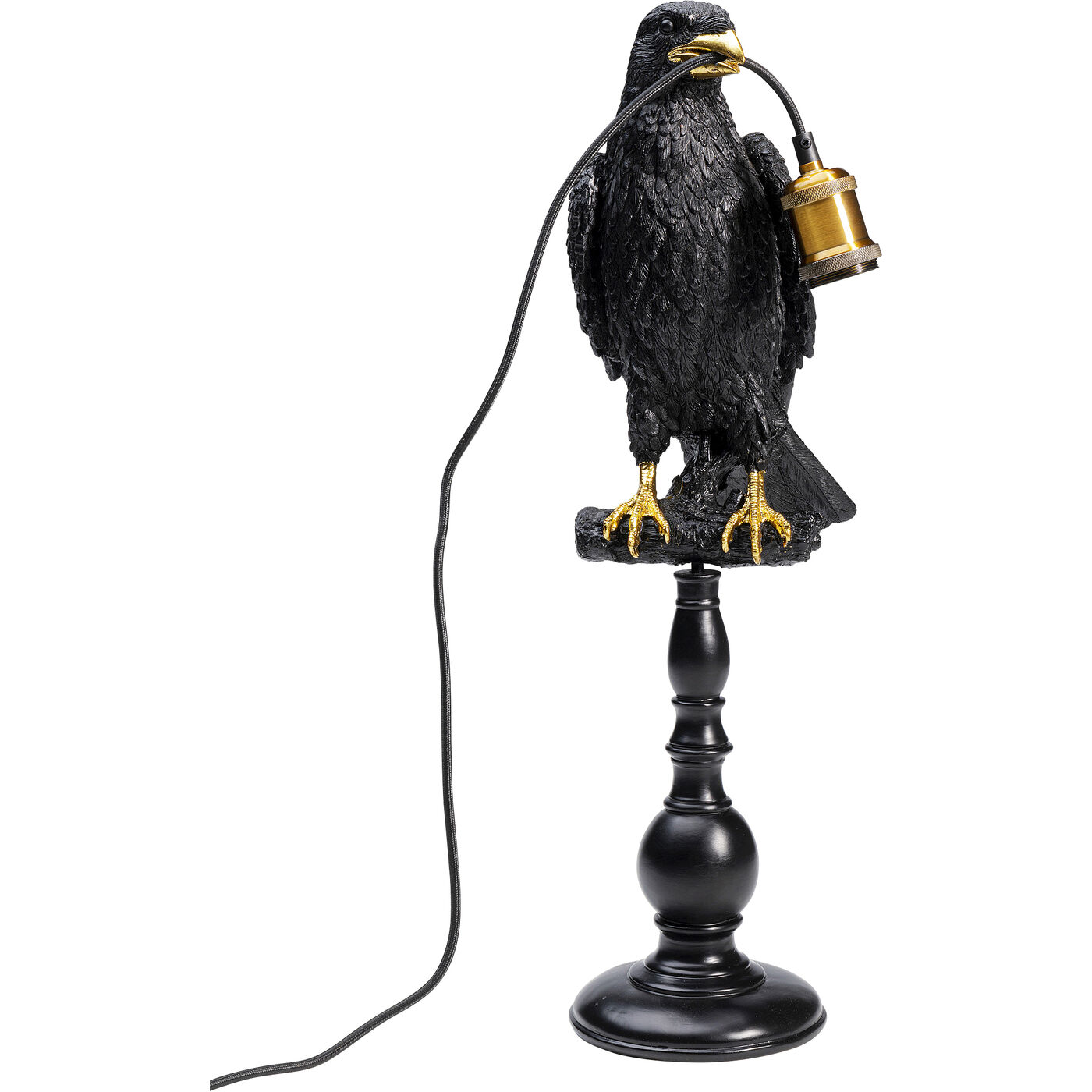 Светильник настольный Sitting Crow Mat Black