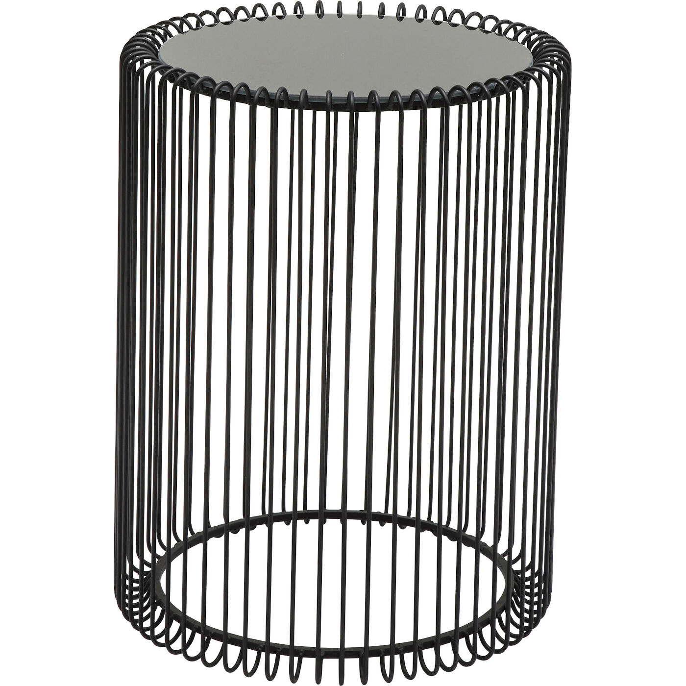 Стол приставной Wire Black Ø44 см (2 шт)