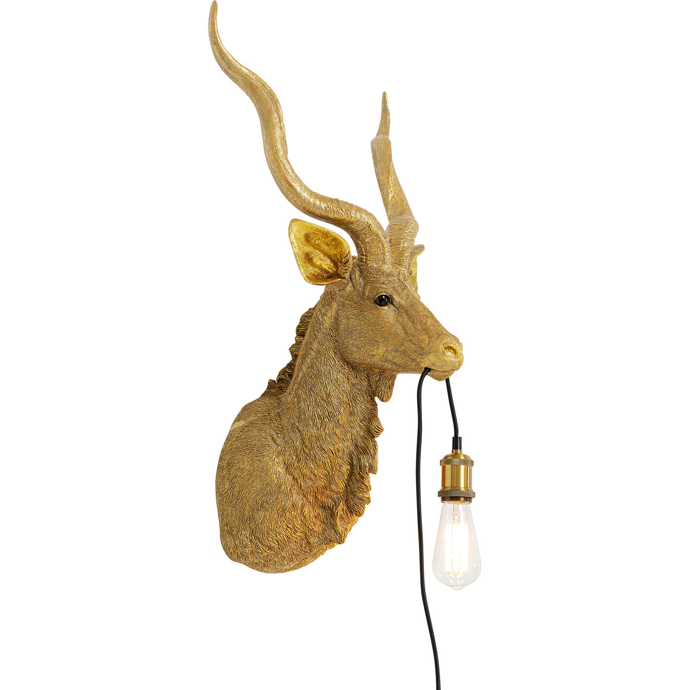 Светильник настенный Animal Goat Gold 45x74 см