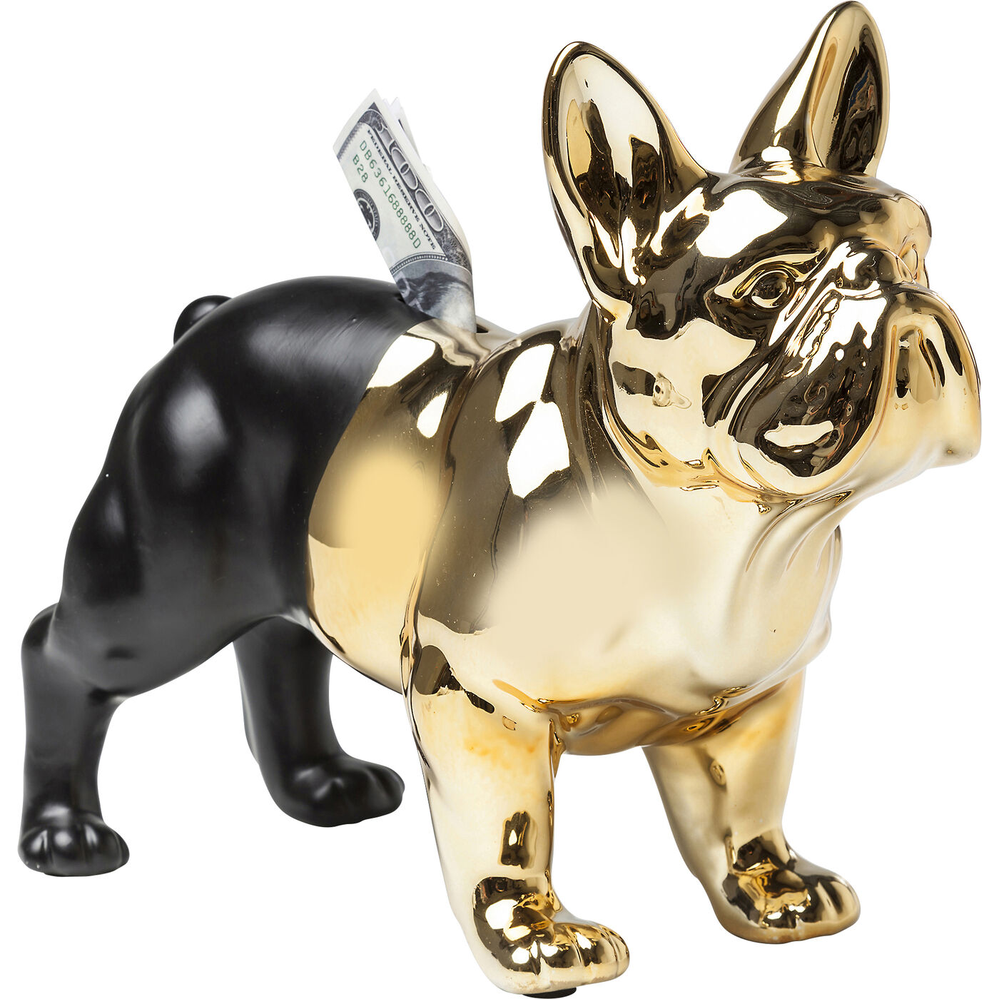 Копилка Bulldog Gold-Black
