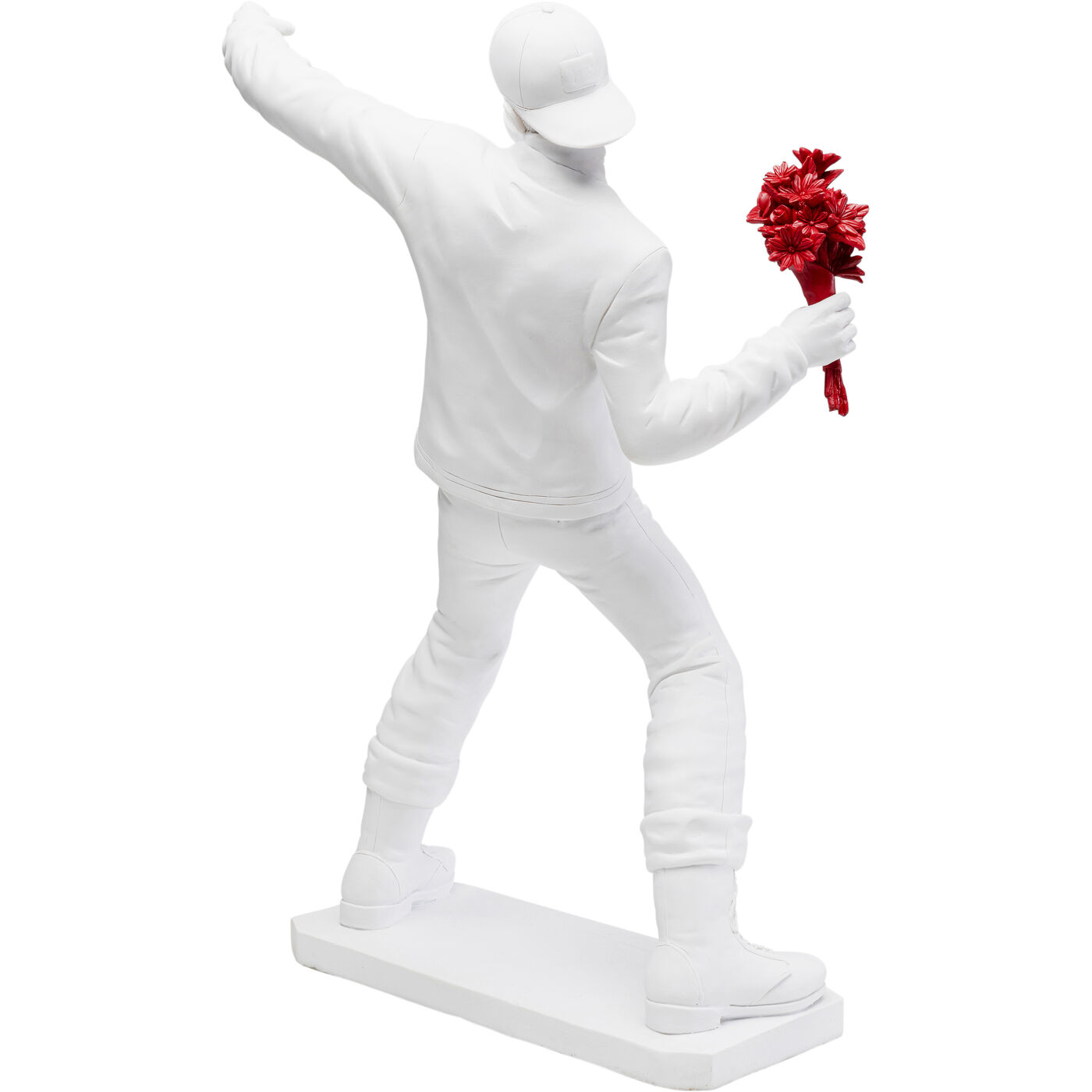 Фигура декоративная Street Art Bouquet White 67 см