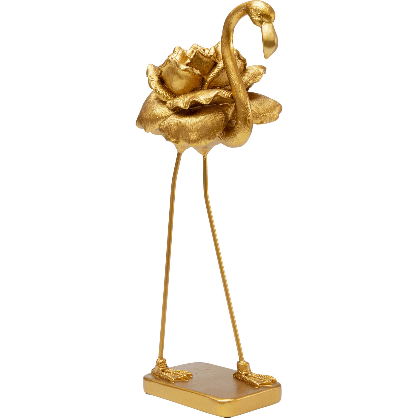 Фигура декоративная Rose Flamingo Gold 42 см