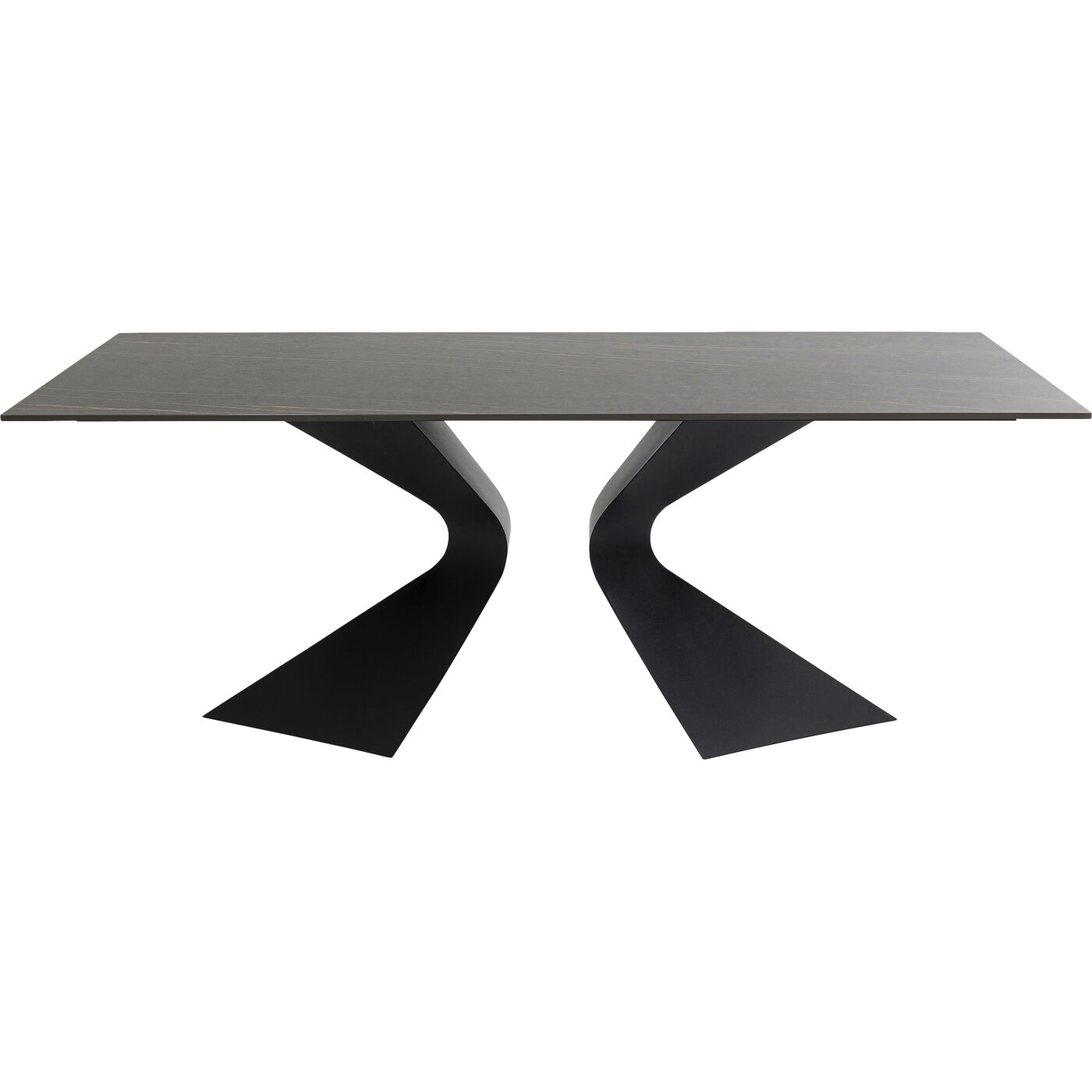 Стол обеденный Gloria Outdoor Ceramic Black 180x90 см